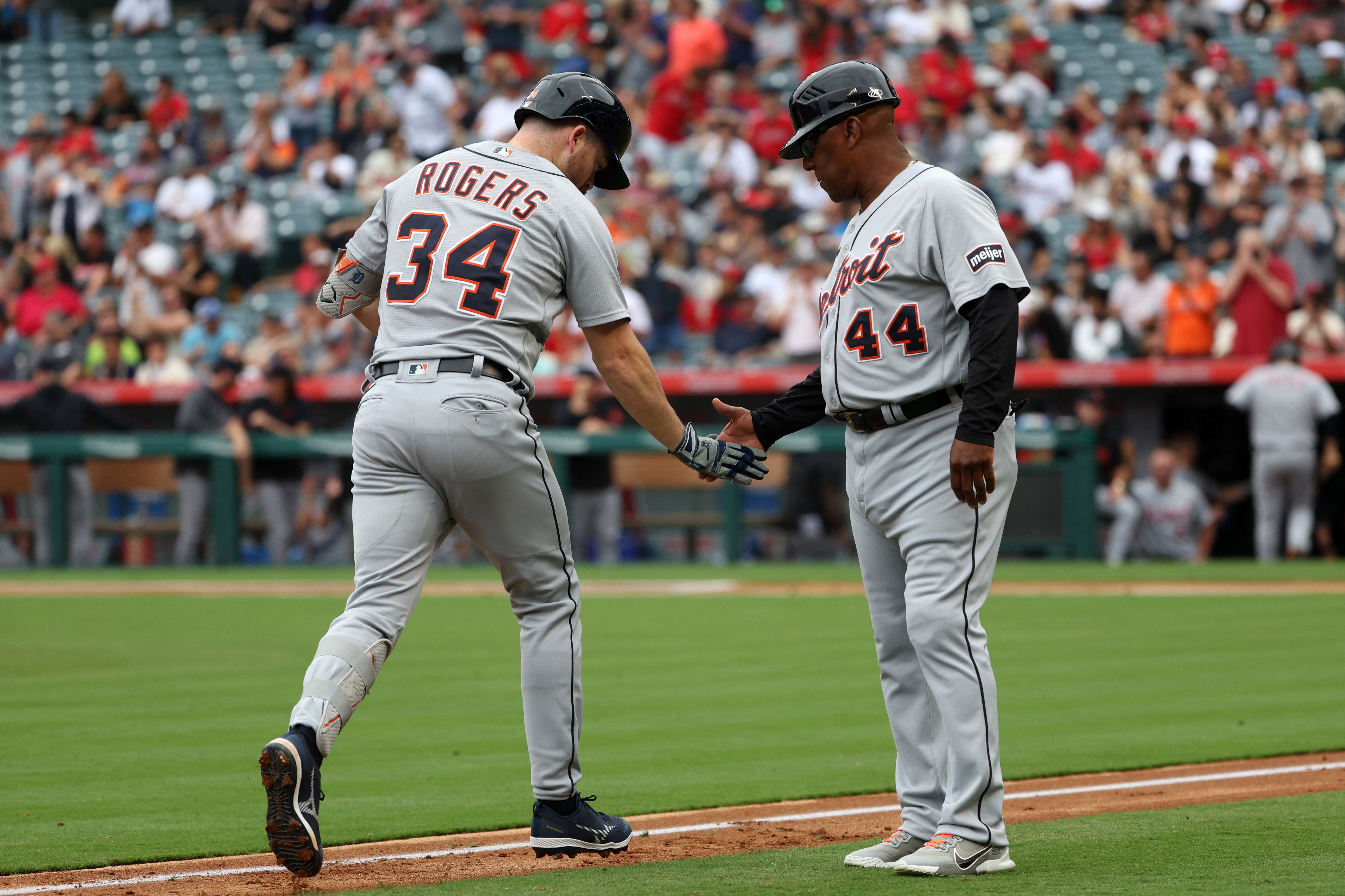 Jake Rogers belts two HRs as Tigers down Angels