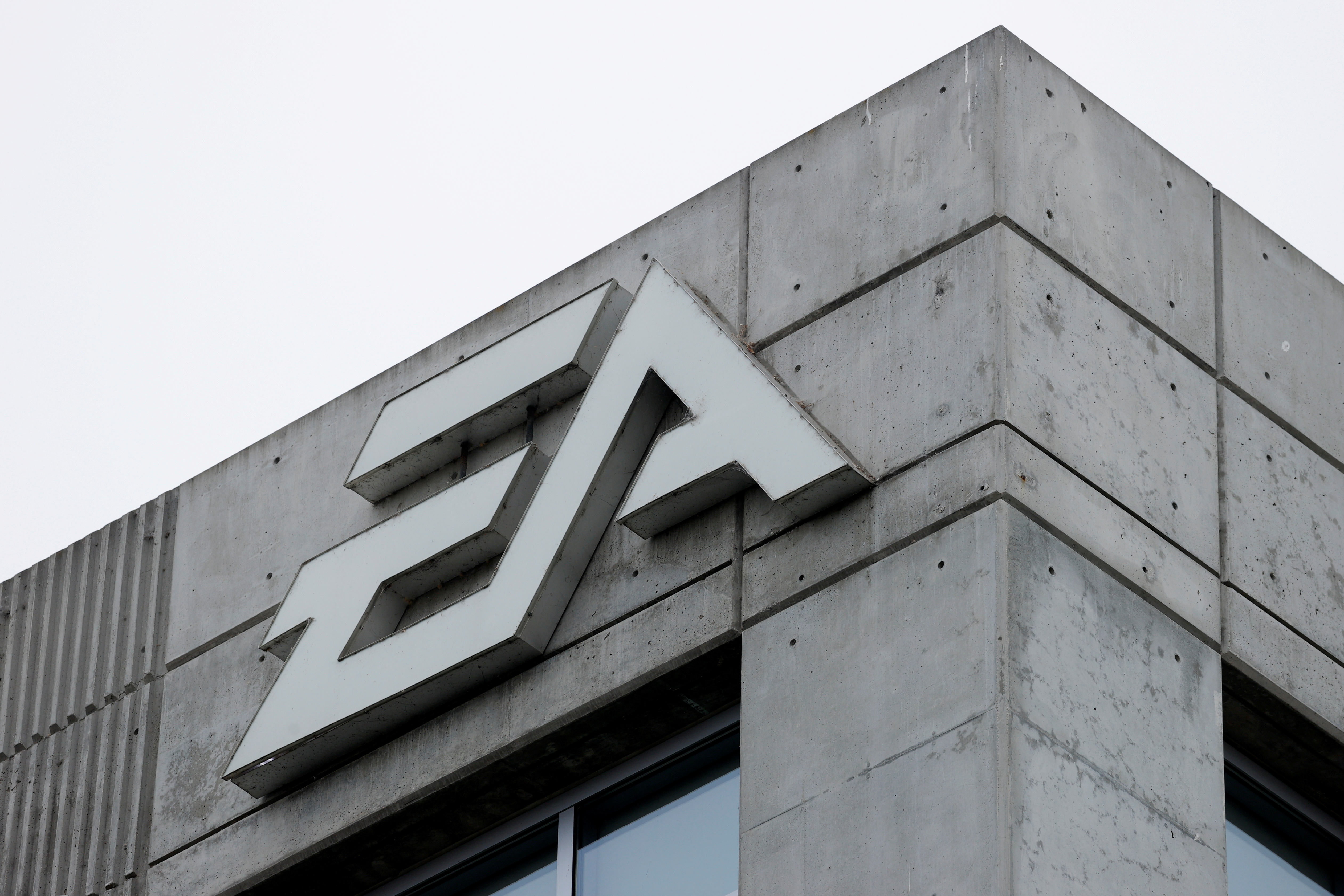 An Electronic Arts office building is shown in Los Angeles, California