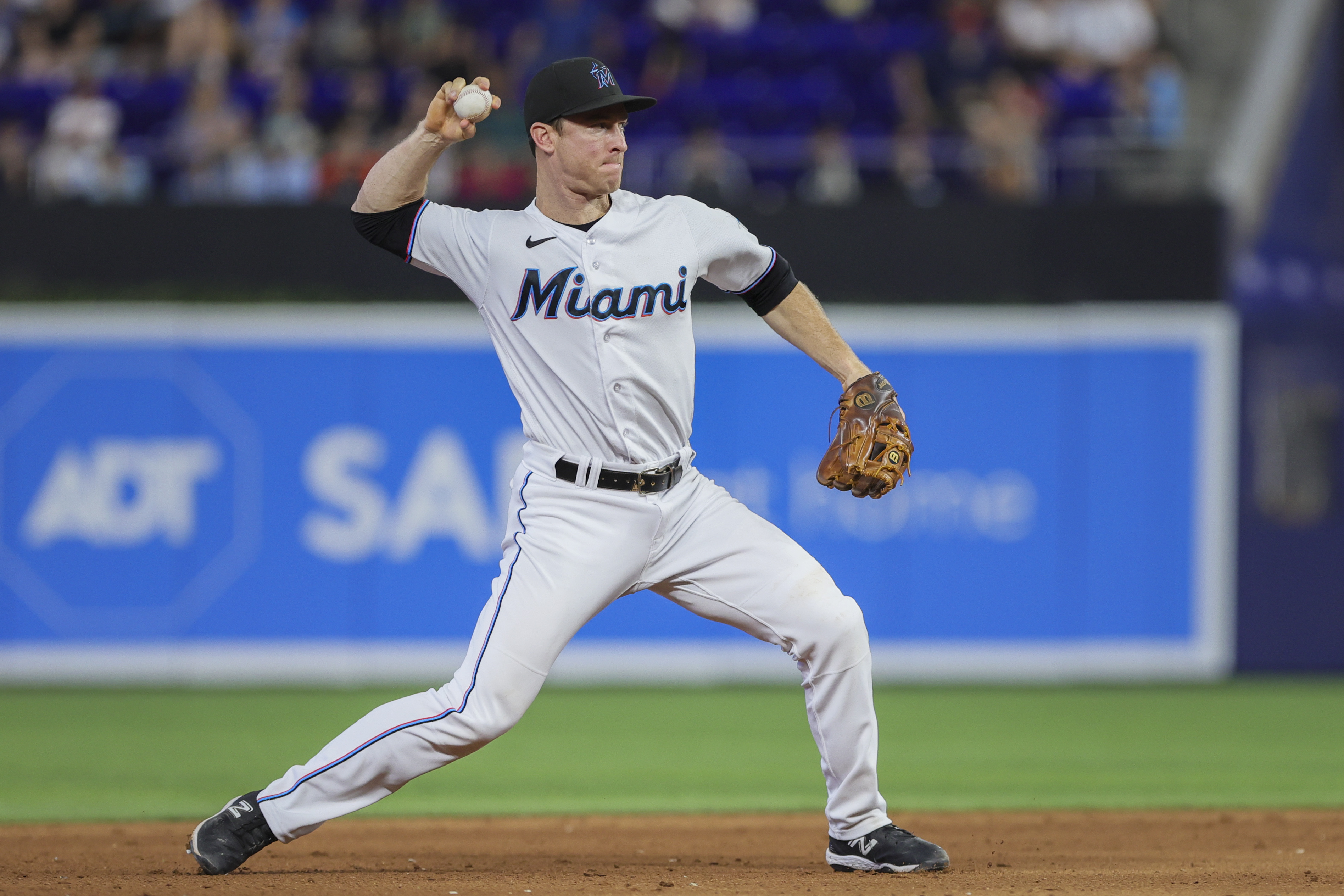 Marlins Nation - Garrett Cooper missed a day due to a reaction to the COVID  vaccine. Glad to see you back, Garrett 💪 #MLB #Marlins #GarrettCooper