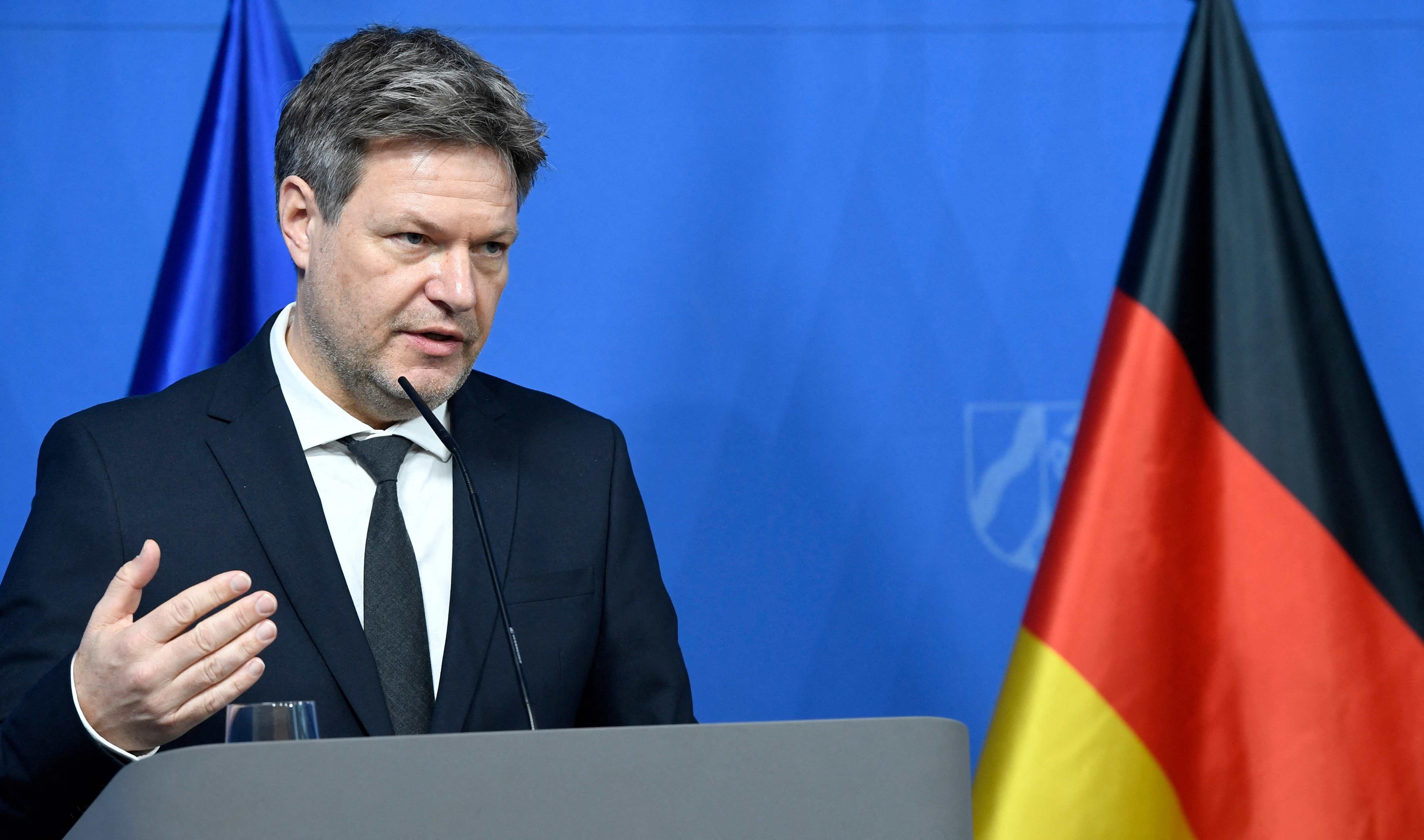 German Economy and Climate Minister Robert Habeck visits North Rhine Westphalia