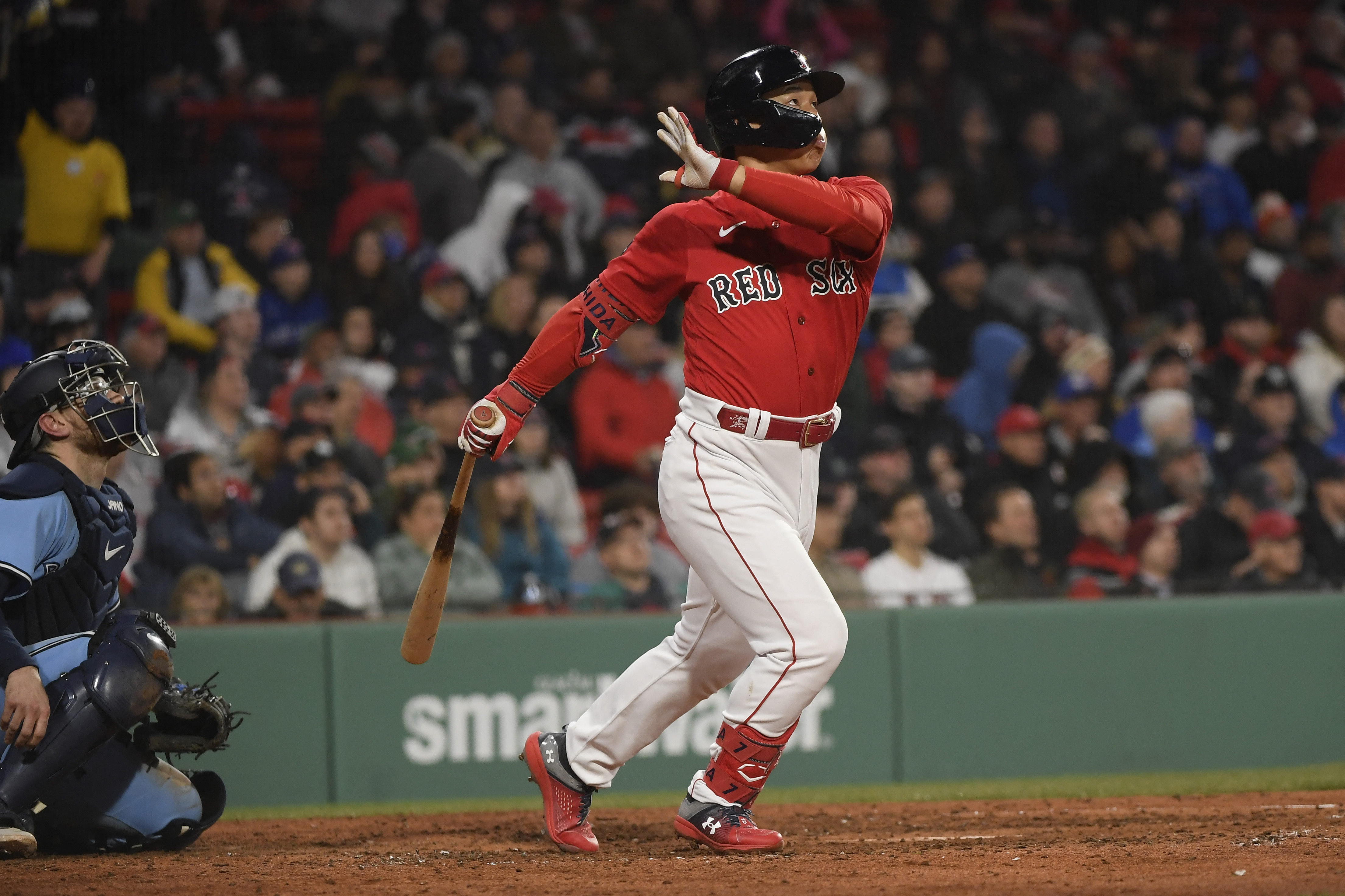 Connor Wong comes through with game-winning sacrifice fly as Red Sox hold  on for 2-1 victory over Blue Jays – Blogging the Red Sox