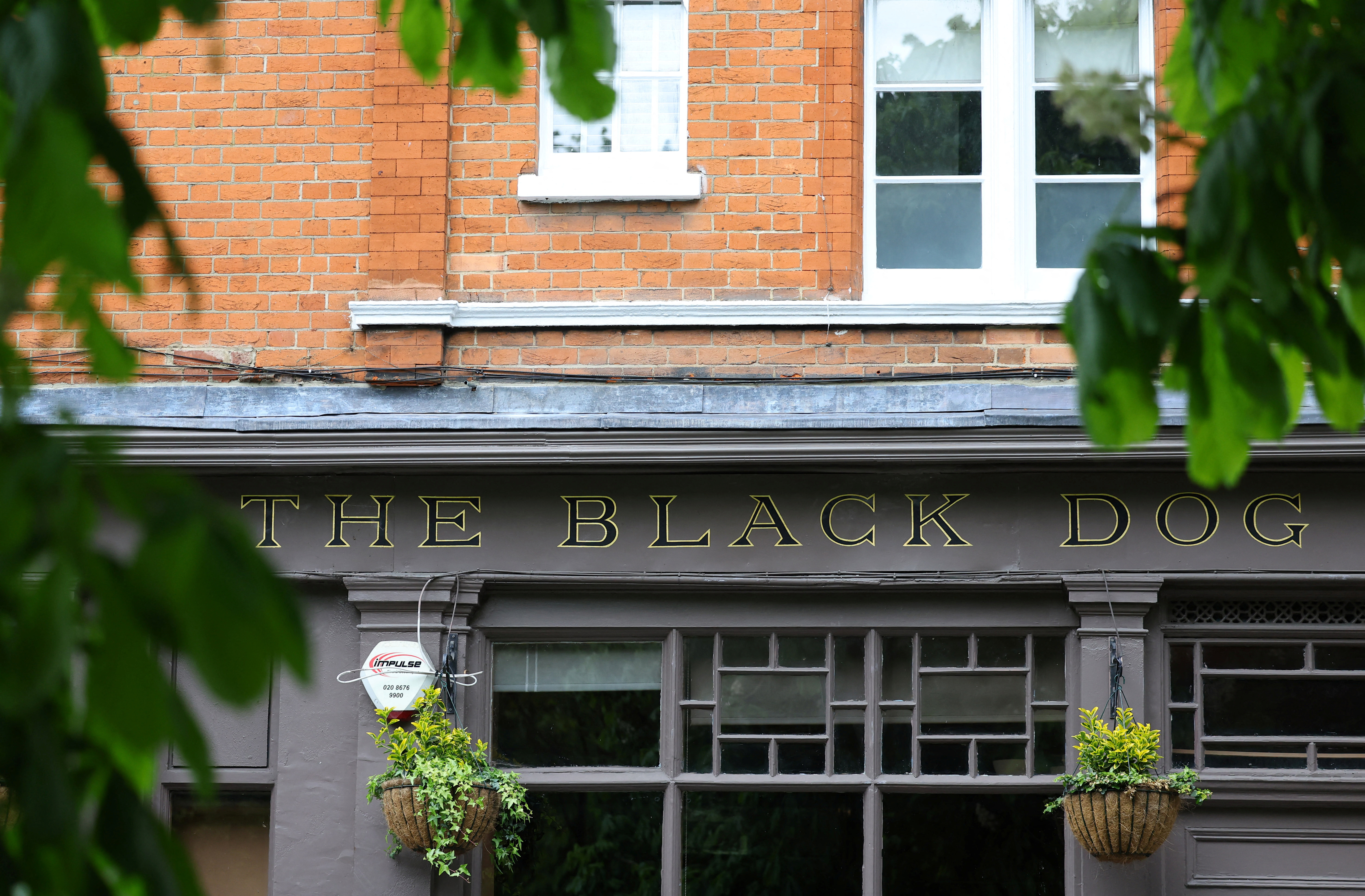 The Black Dog pub, claimed to have been referenced in lyrics in the song The Black Dog by Taylor Swift, in London