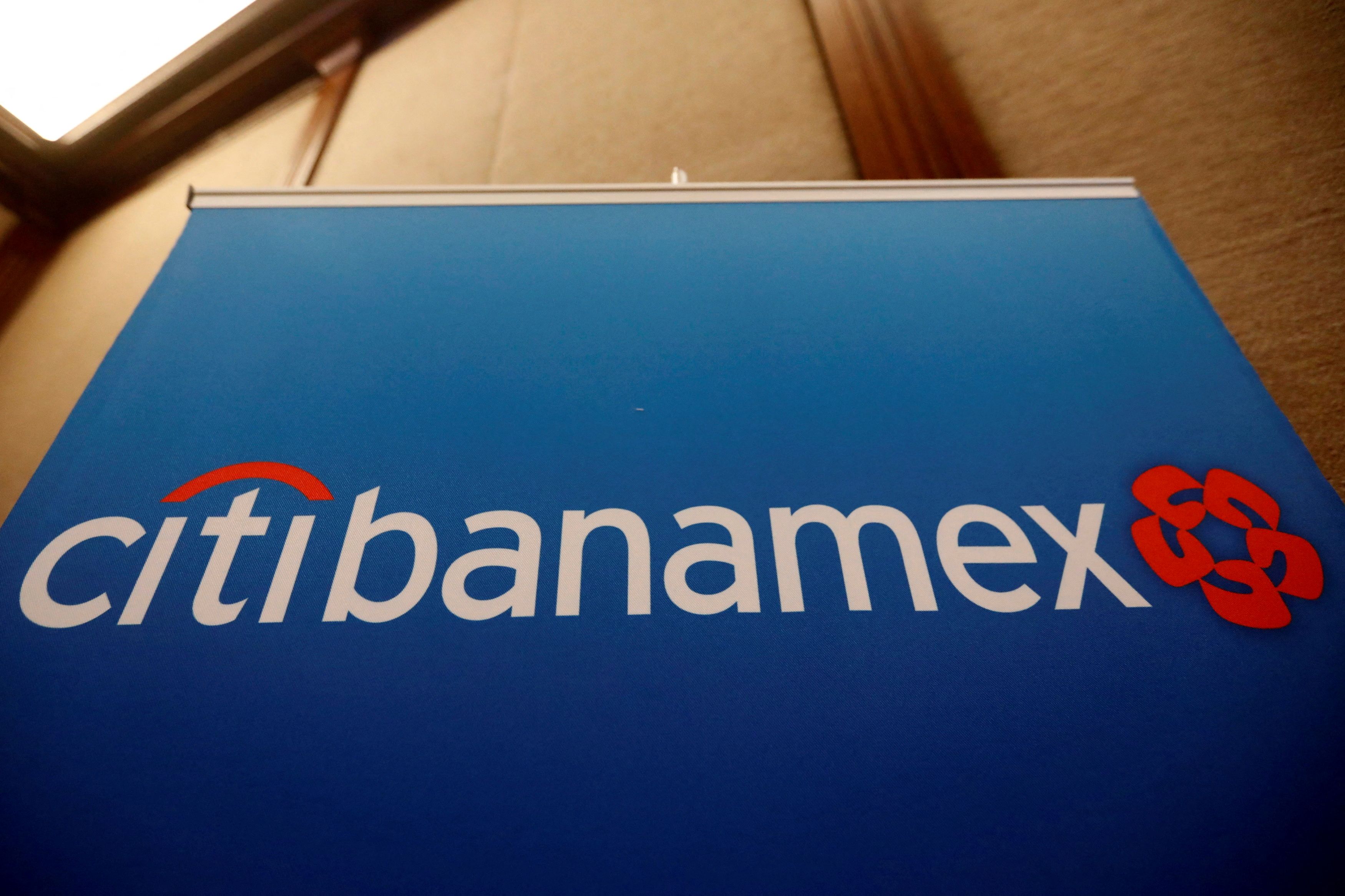 A logo of Citibanamex is pictured in Mexico City
