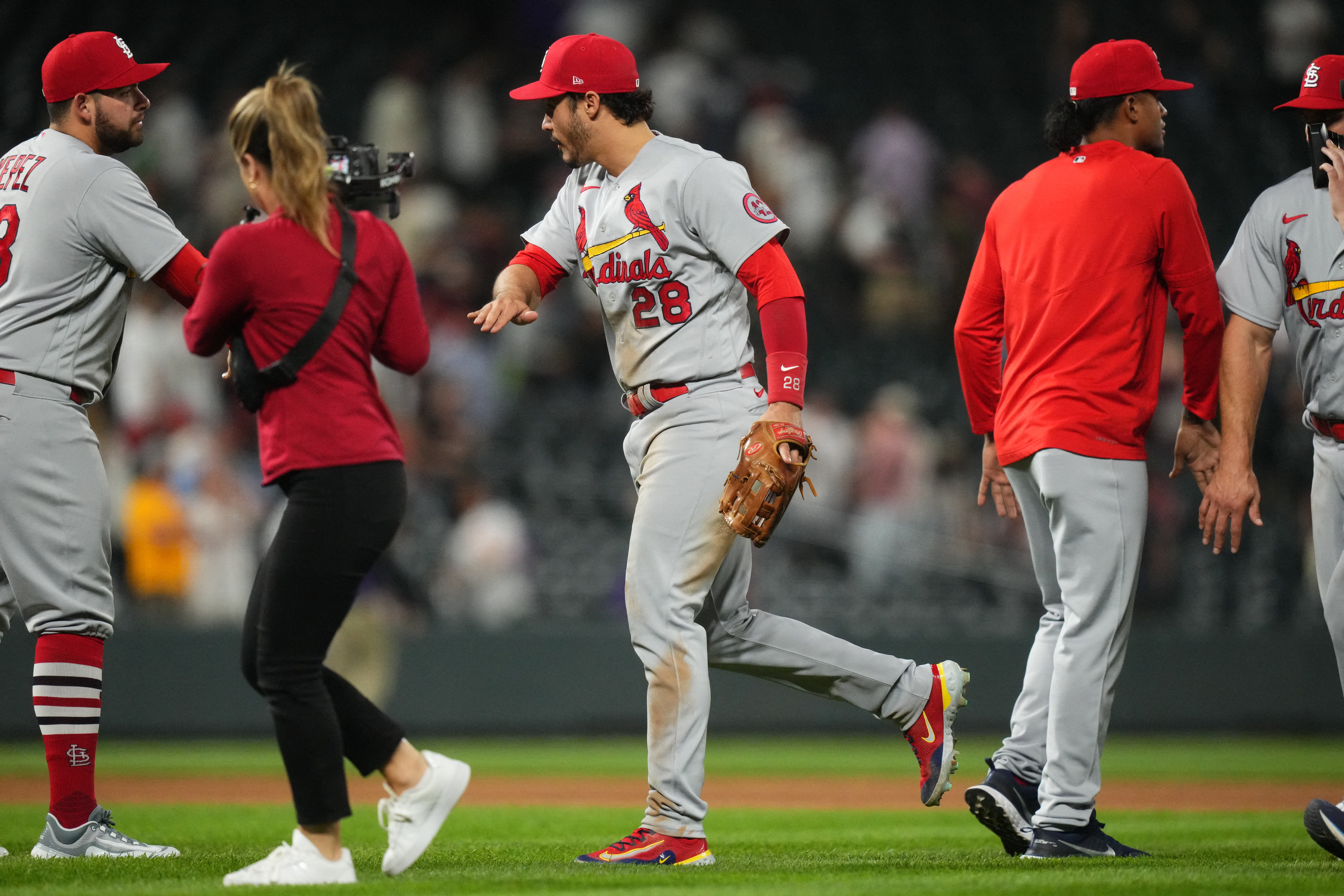 Gorman homers in 9th as Cardinals top Rockies 9-6