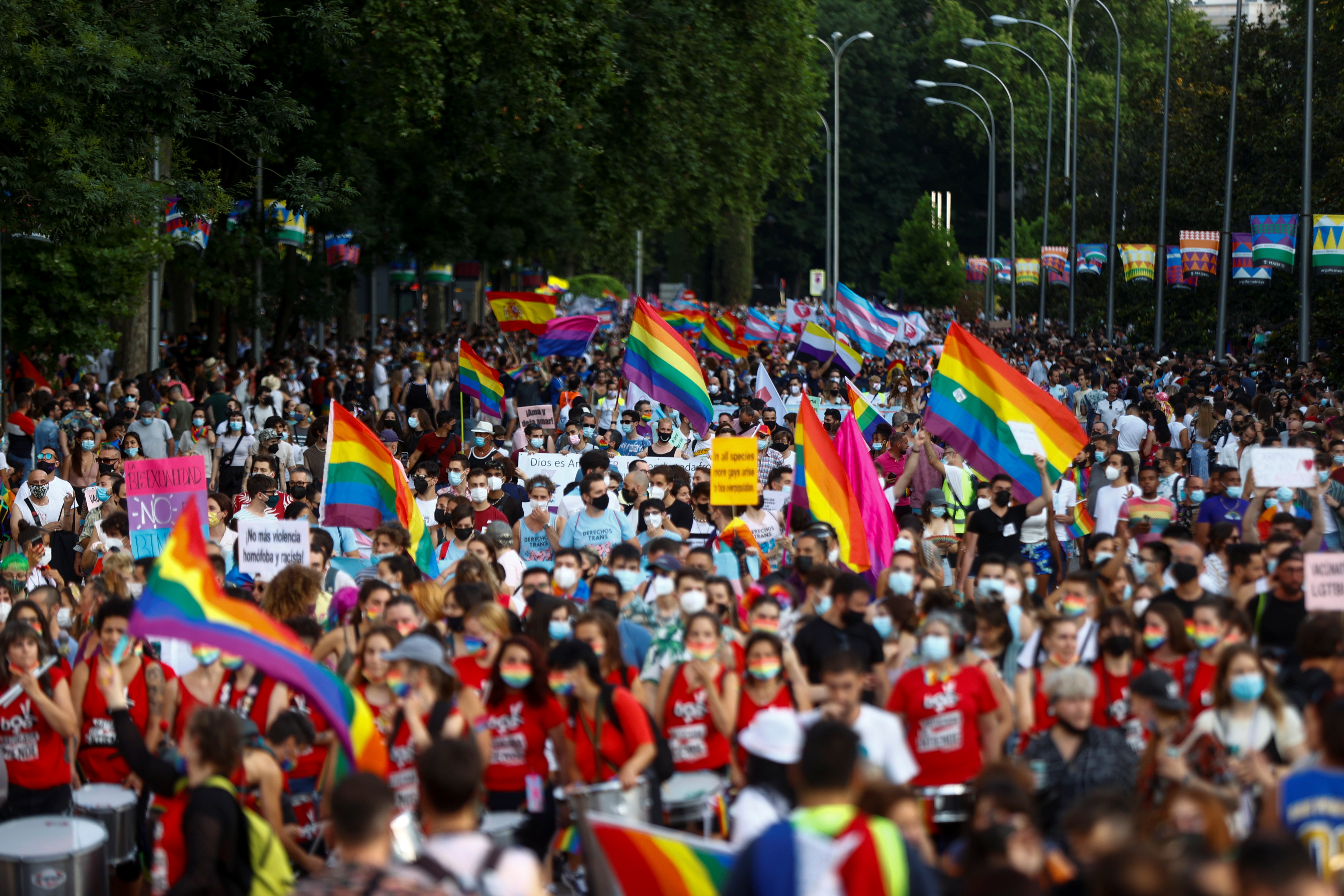 Madrid Pride Parade LGTBI