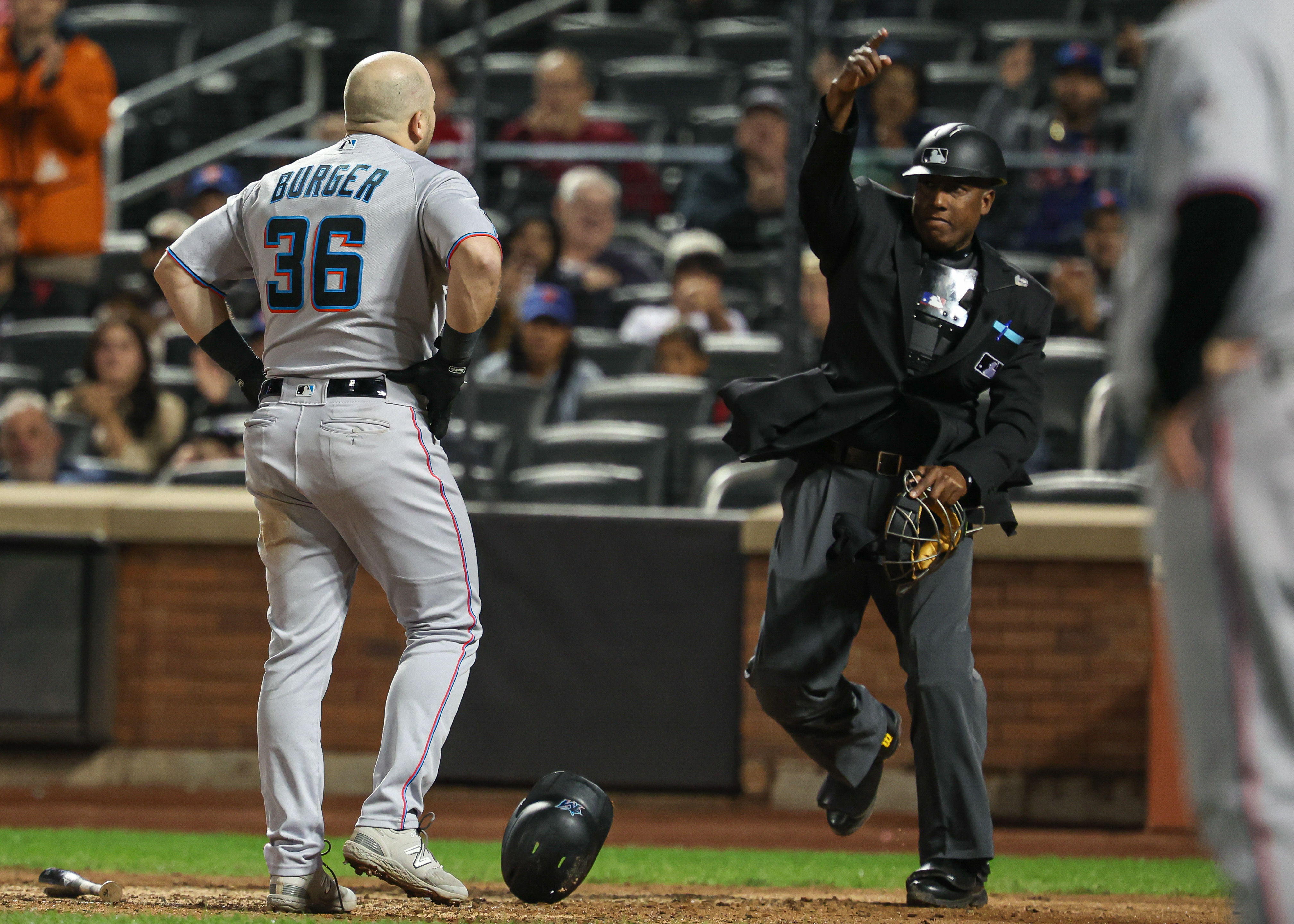 Marlins take second game of DH, tie Cubs for final wild-card spot