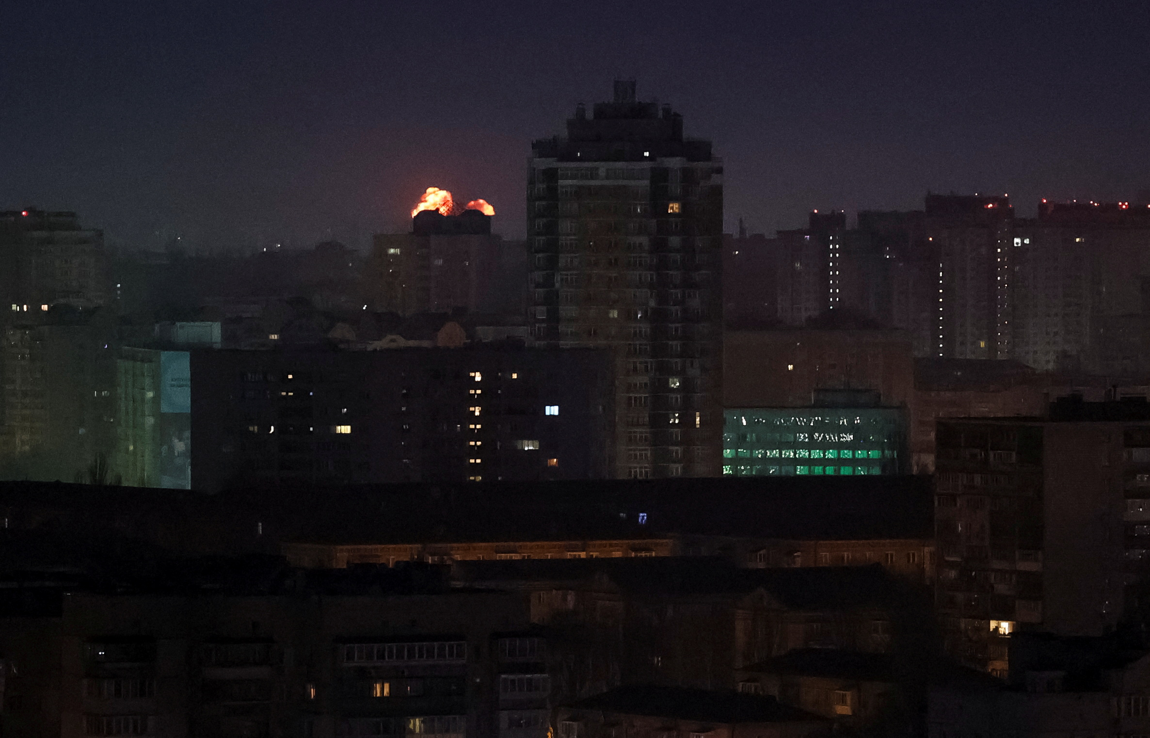 In pictures: Russia launches largest missile attack on Kyiv in weeks ...