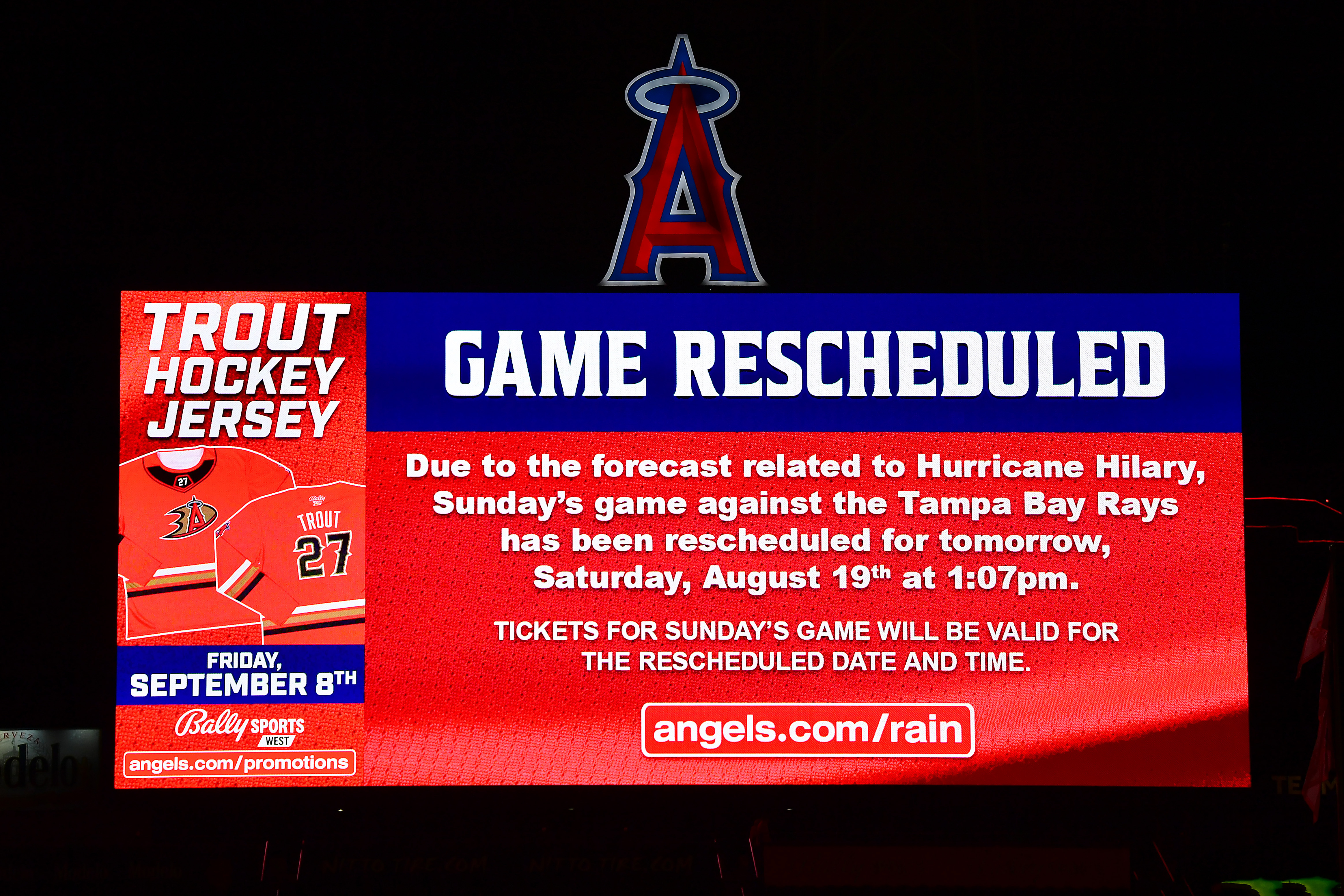 MLB reschedules games for all three southern California teams in advance of  Hurricane Hilary - Washington Times