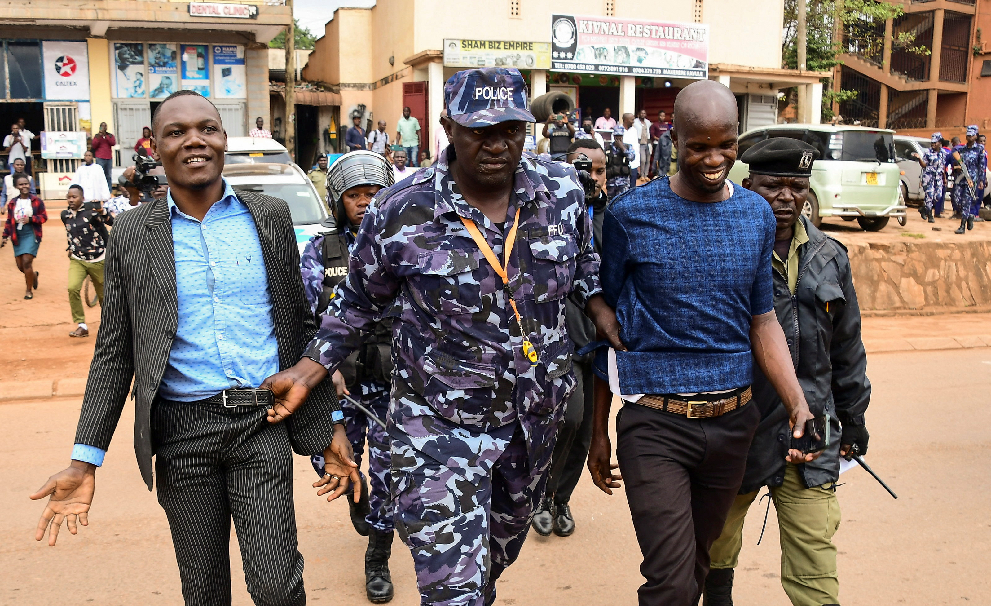 Police, troops block Ugandan opposition headquarters ahead of protest |  Reuters