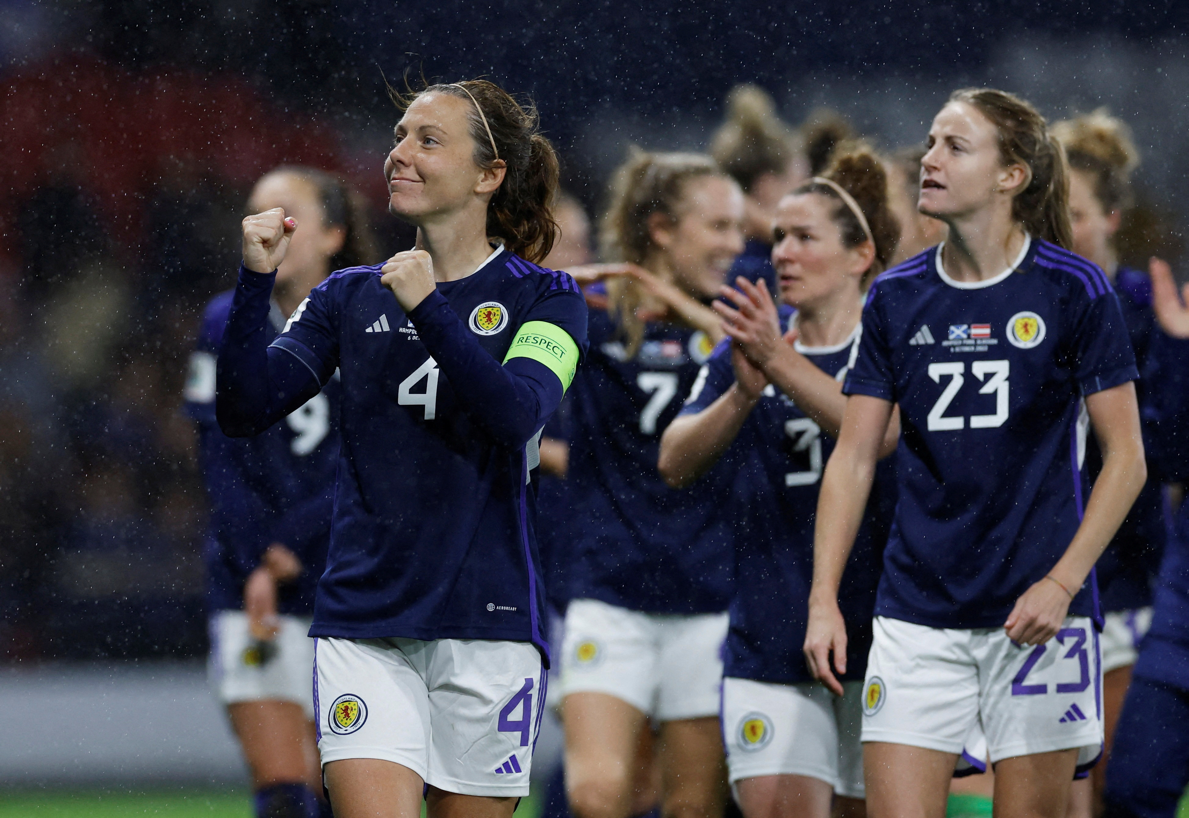 Scotland women's national team Olympic jerseys
