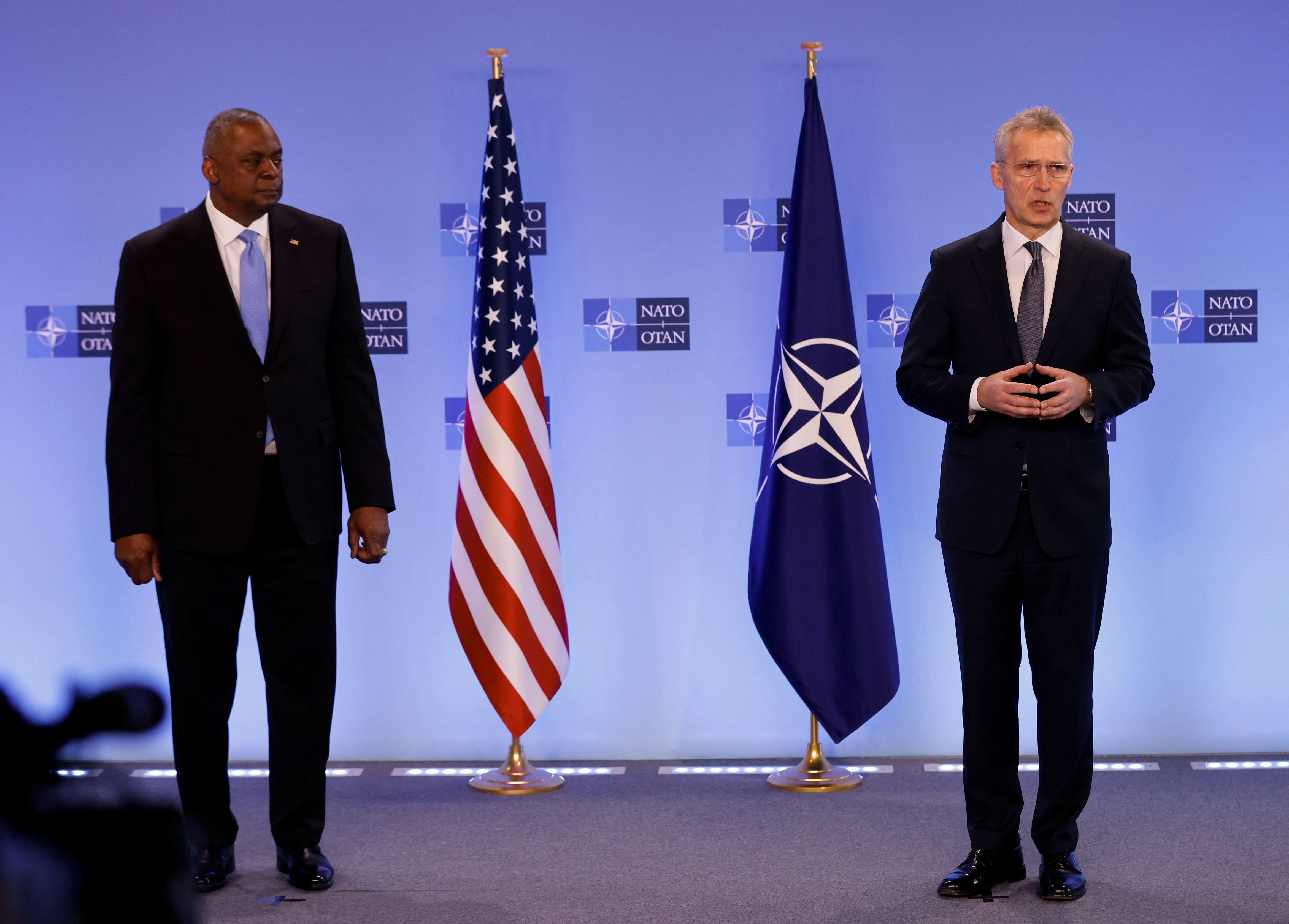 NATO Defence Ministers meeting in Brussels