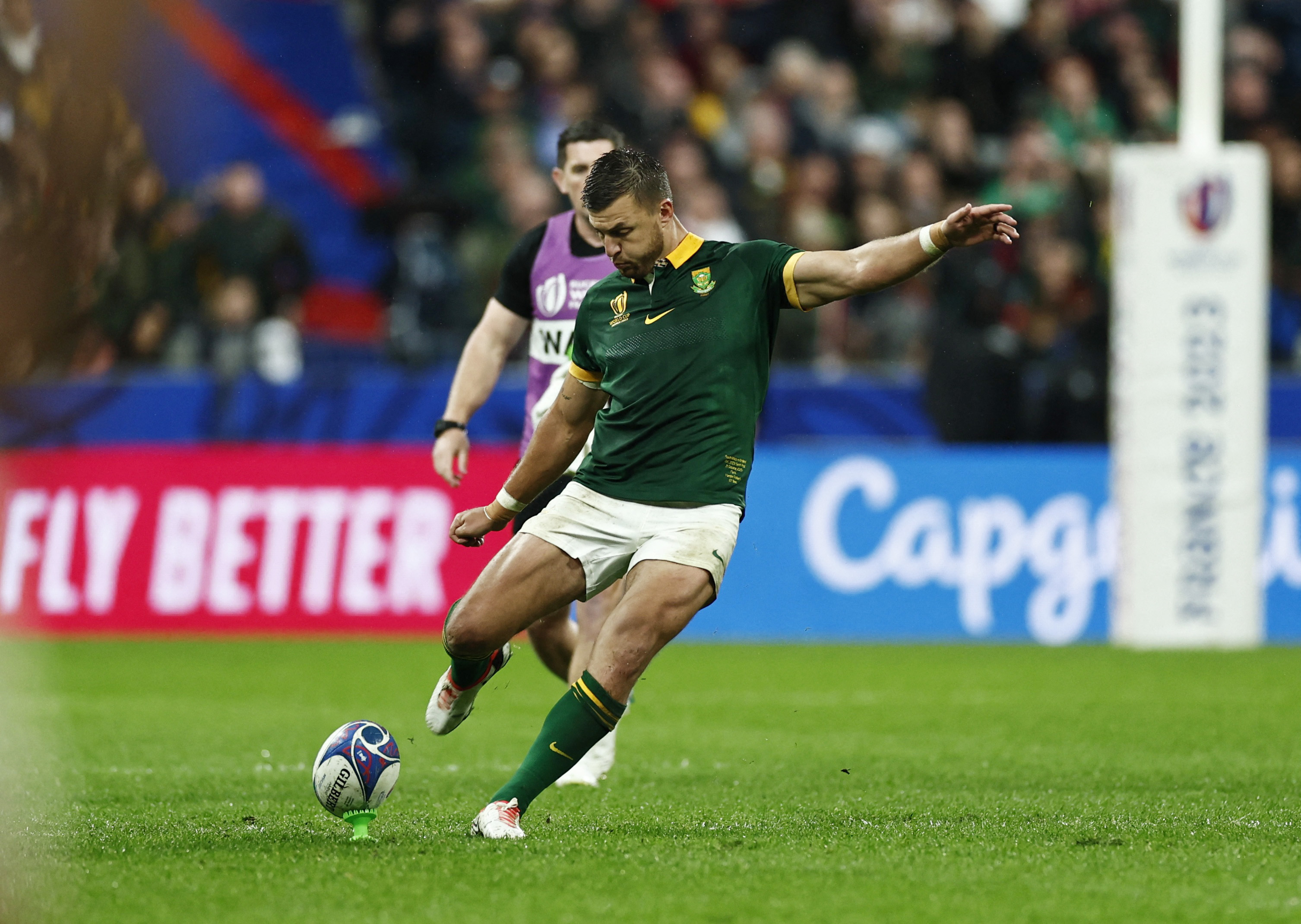 Pollard's late penalty sends South Africa into World Cup final