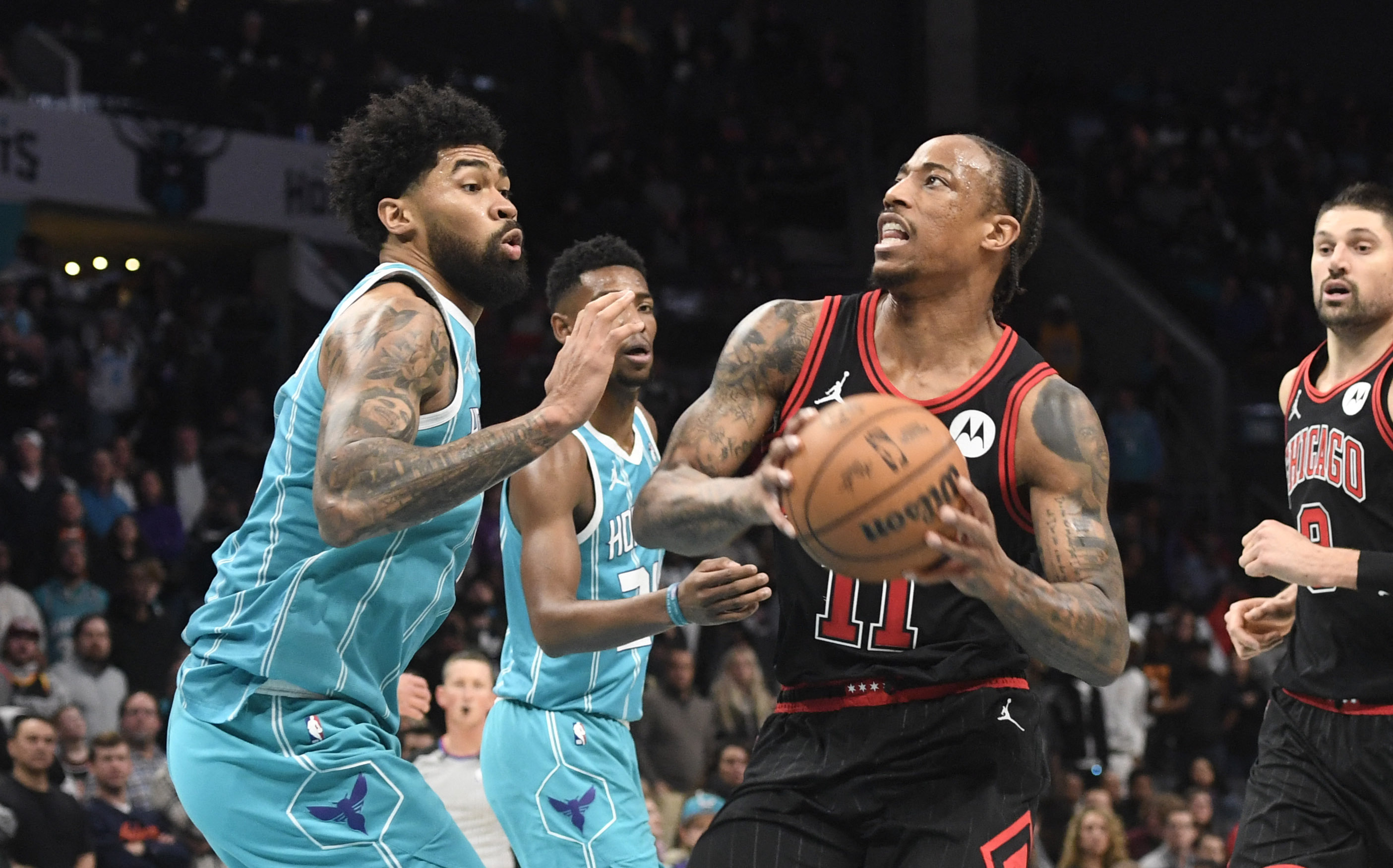 In OT, Bulls sweep home-and-home set with Hornets