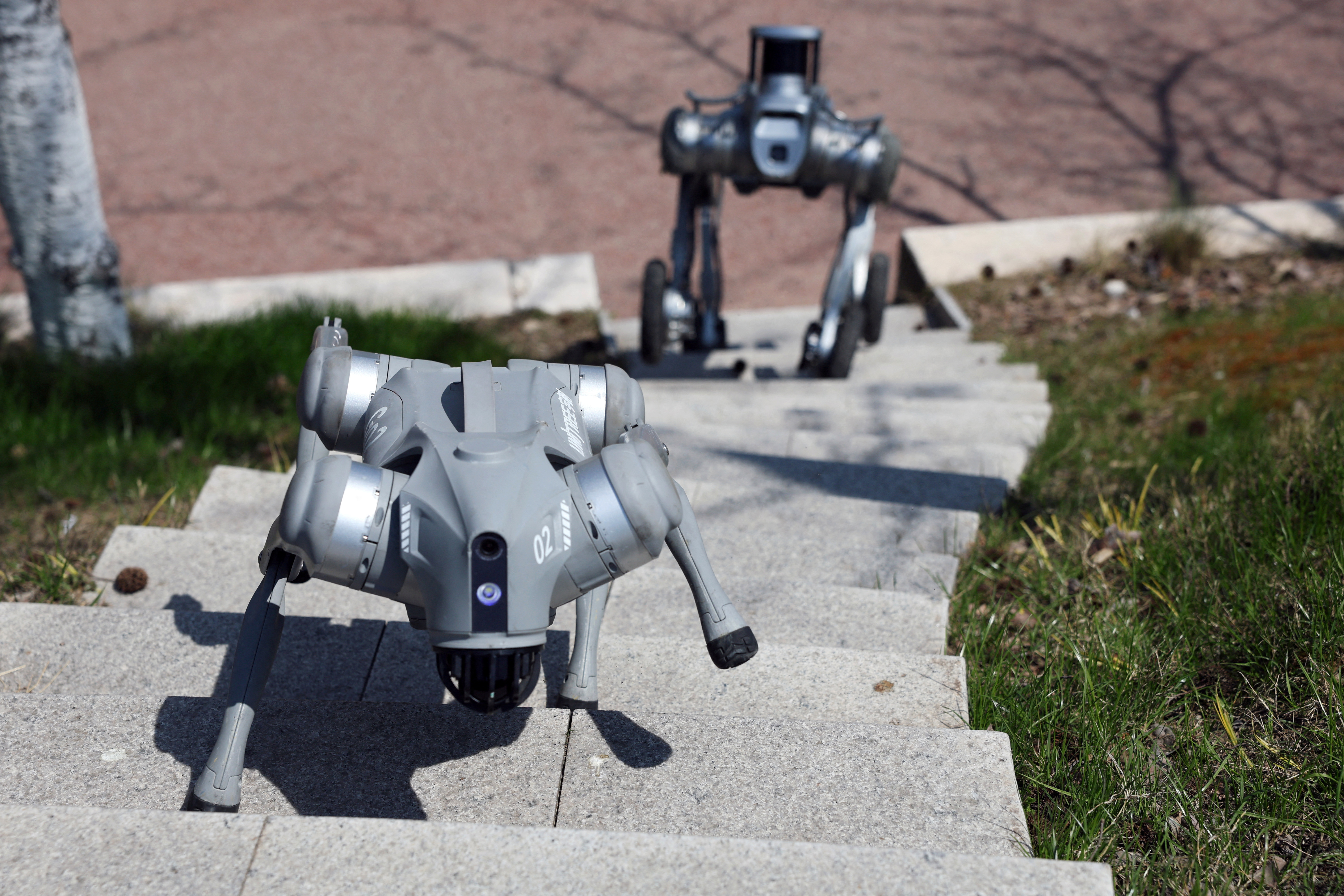 Robot dogs and AI drone swarms: How China could use DeepSeek for an era of  war | Reuters