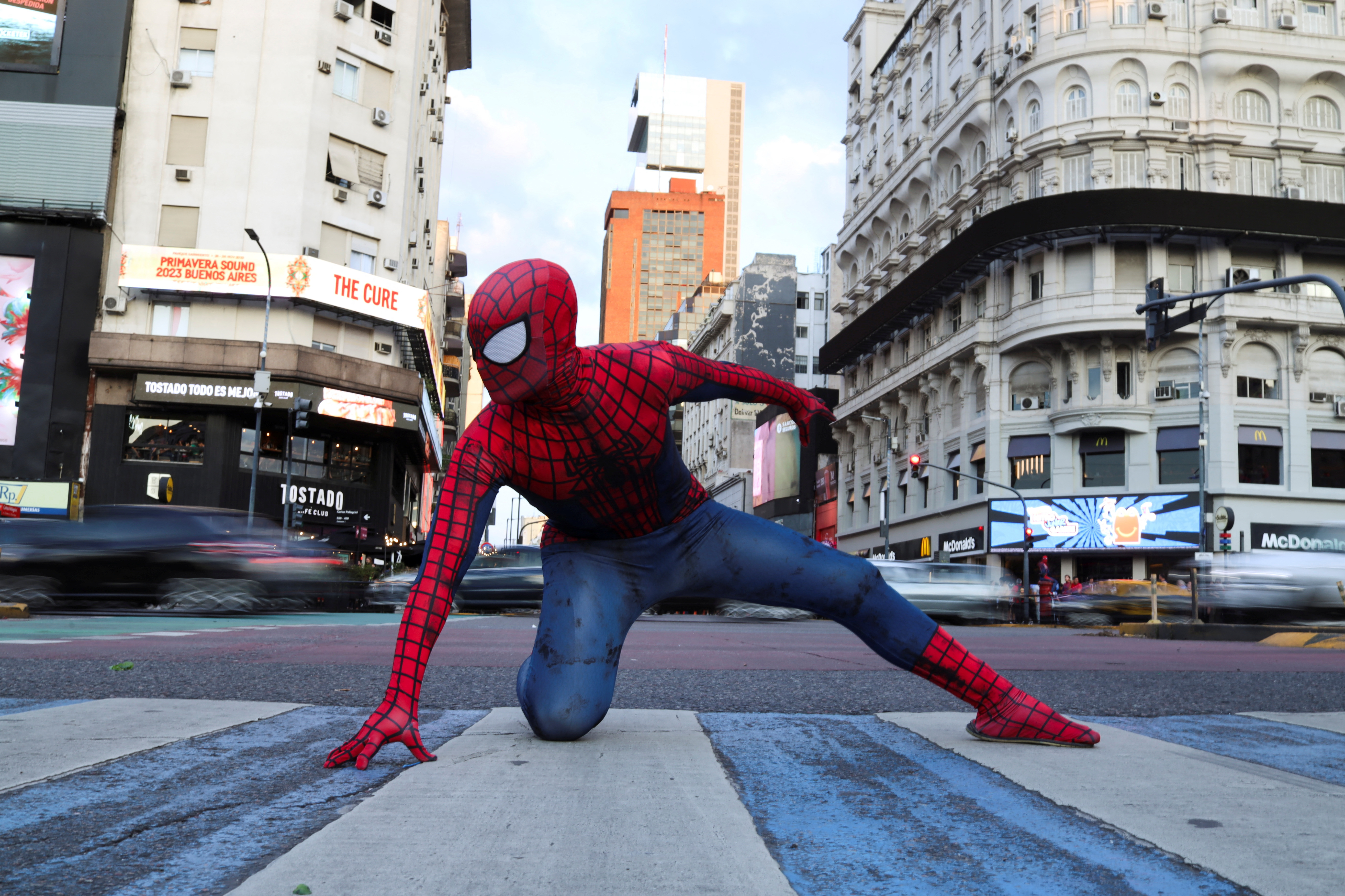Costume Spiderman 3 -4 ans