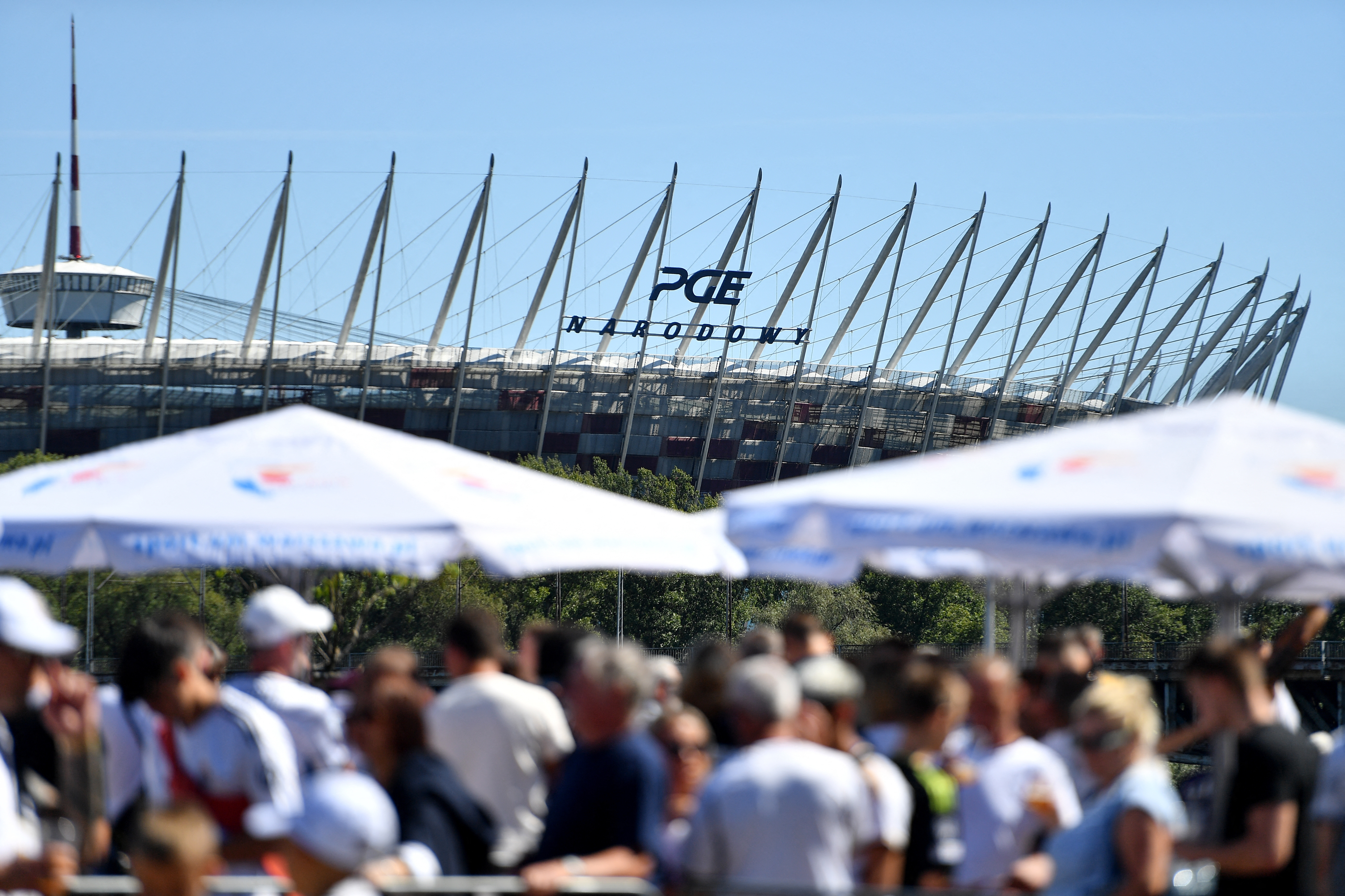 Super Cup - Fans gather for Real Madrid v Atalanta