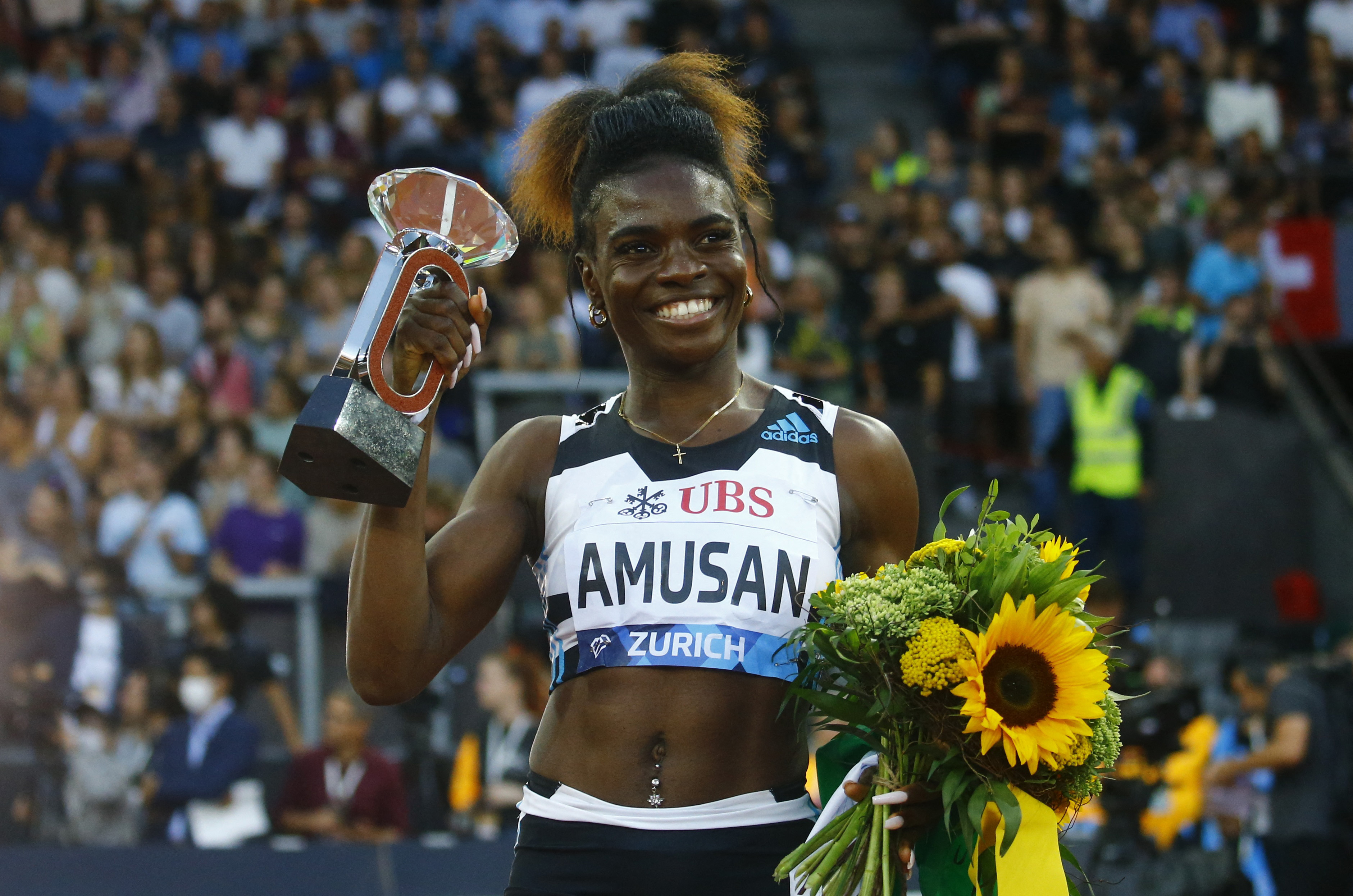 Hurdles world record holder Amusan charged with 'whereabouts' violation