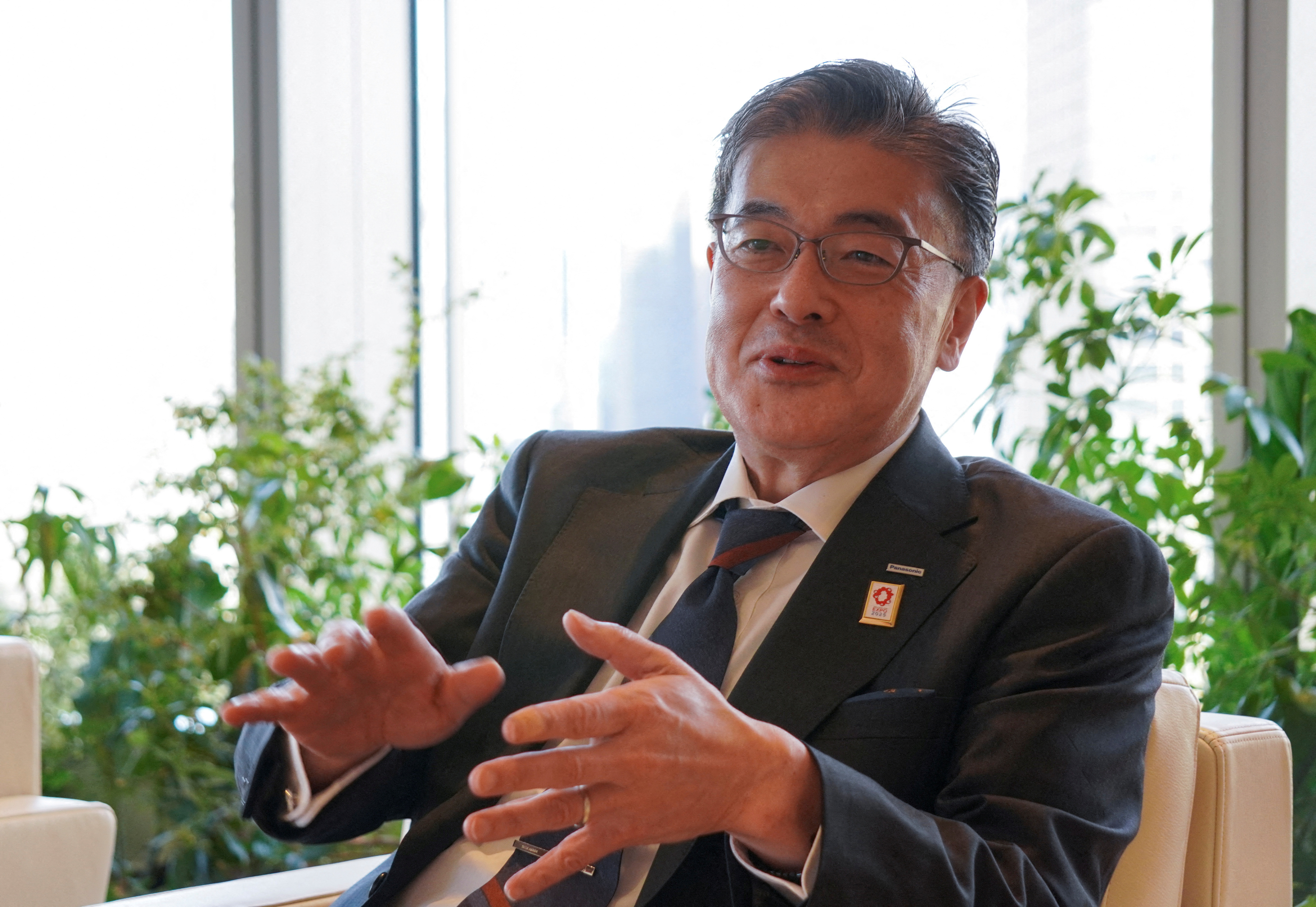 Panasonic Holdings Group CEO Yuki Kusumi