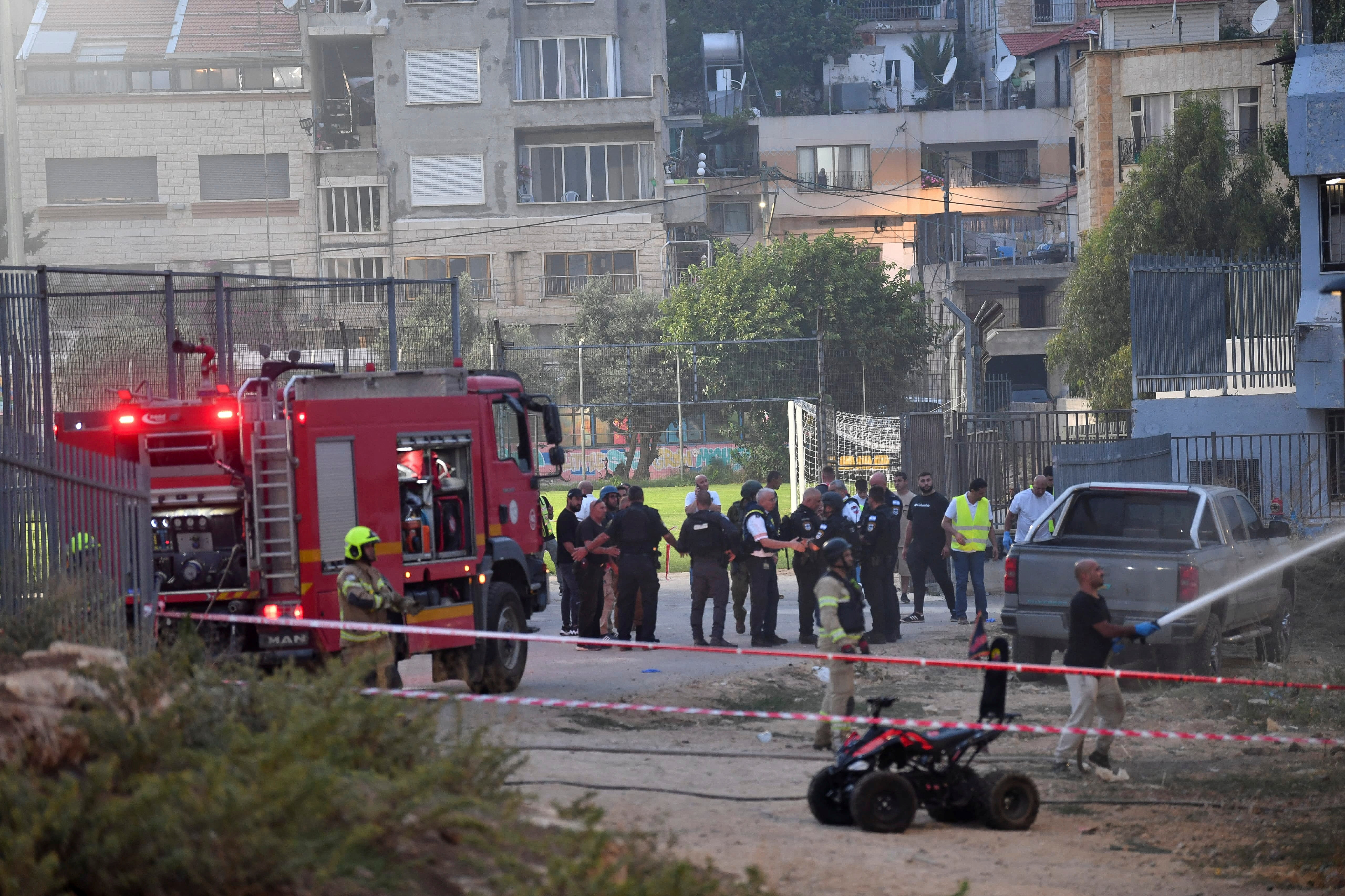 Rockets launched from Lebanon towards Israeli-occupied Golan Heights