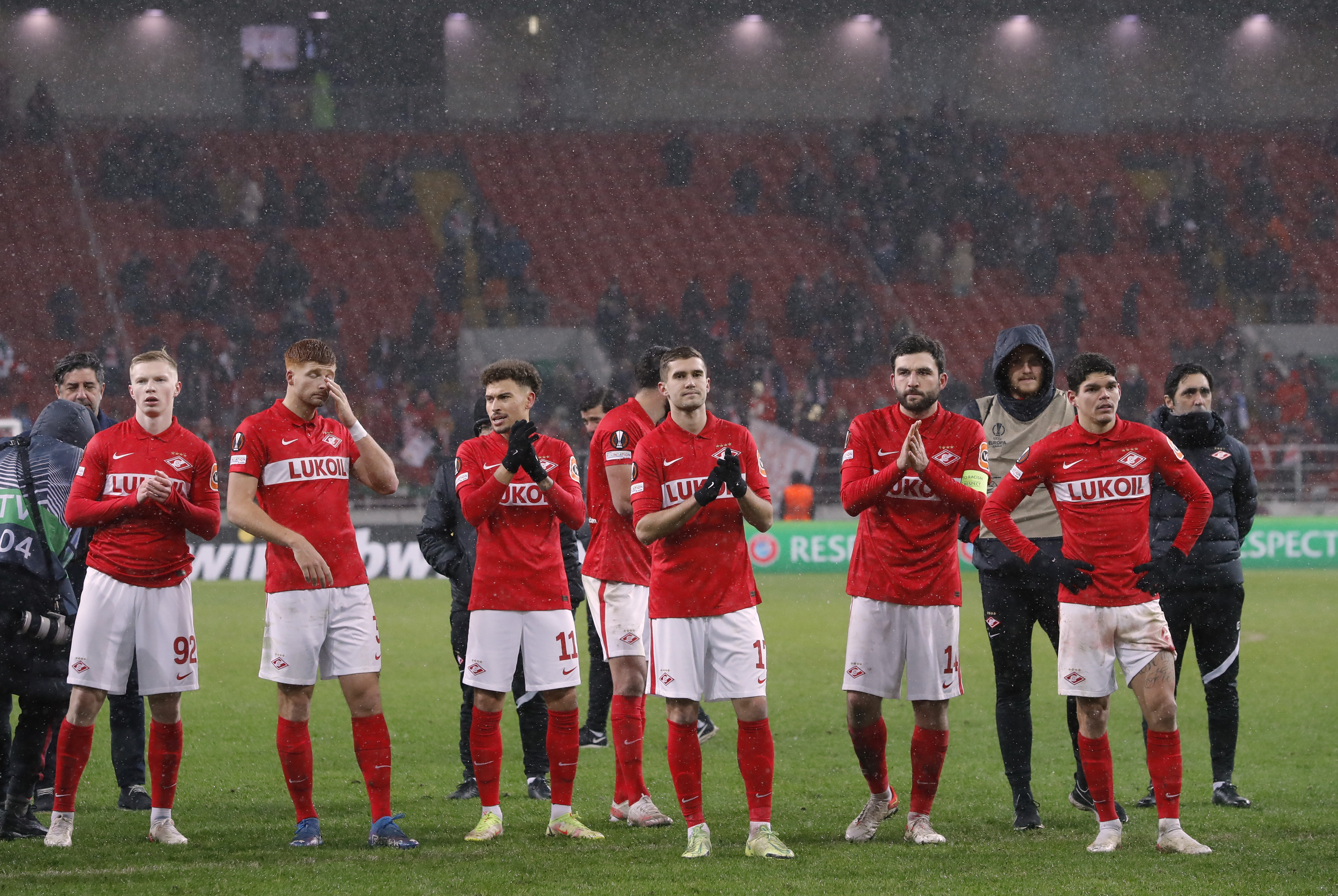 Soccer. FC Spartak Moscow training session