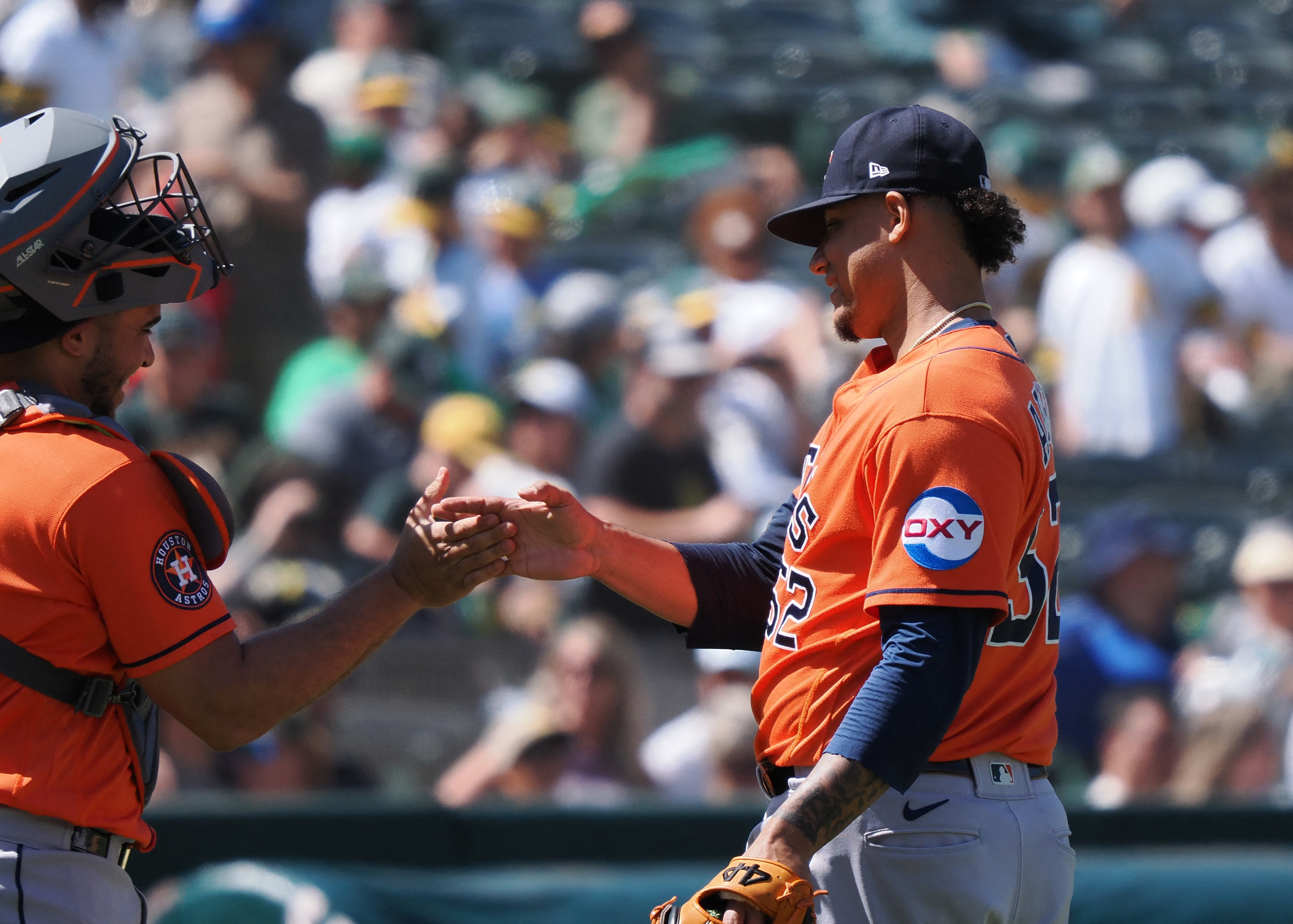 Mauricio Dubón's homer in the ninth inning lifts Astros past A's 3-2