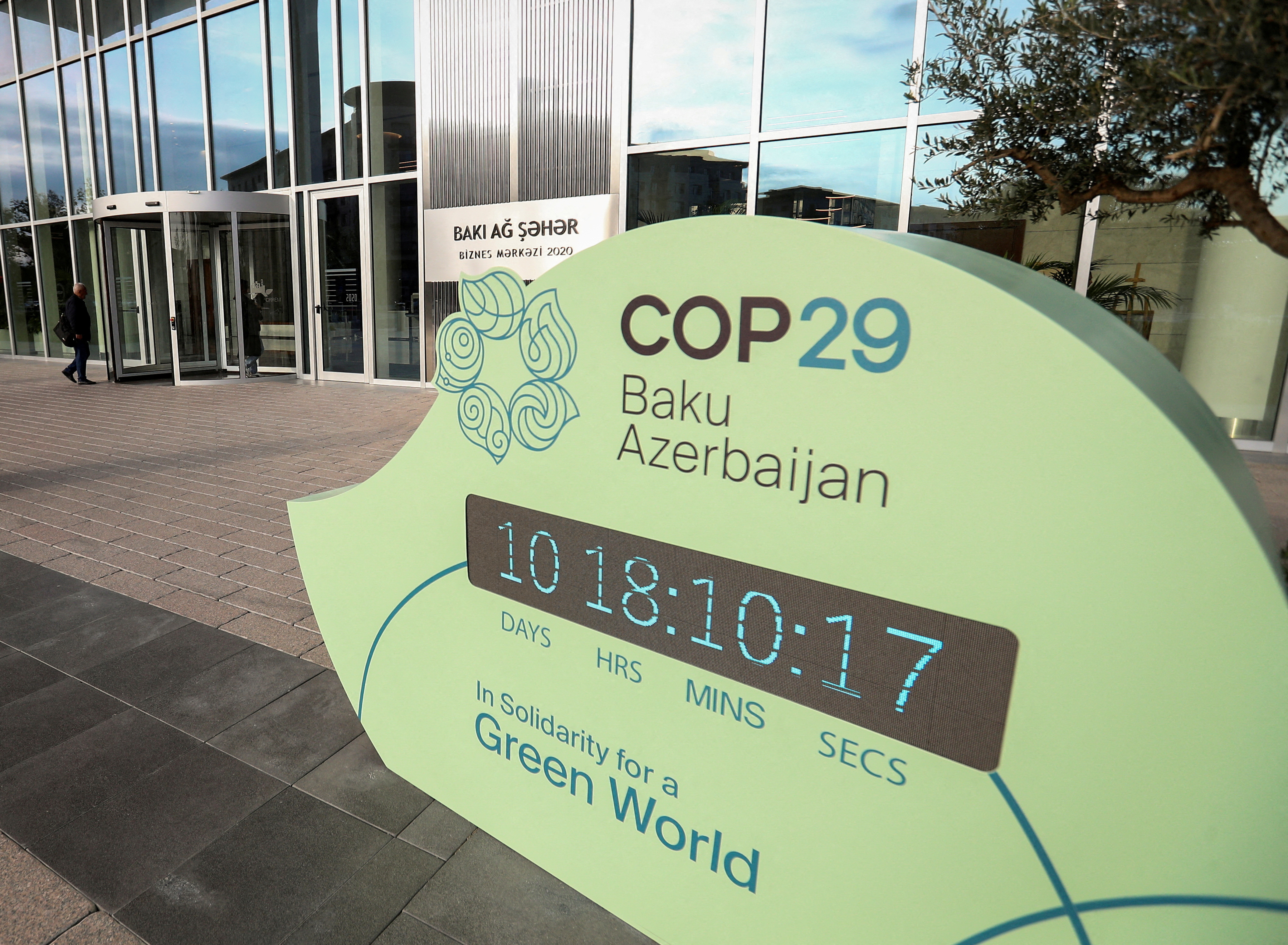Preparation for the COP29 United Nations Climate Change Conference, in Baku