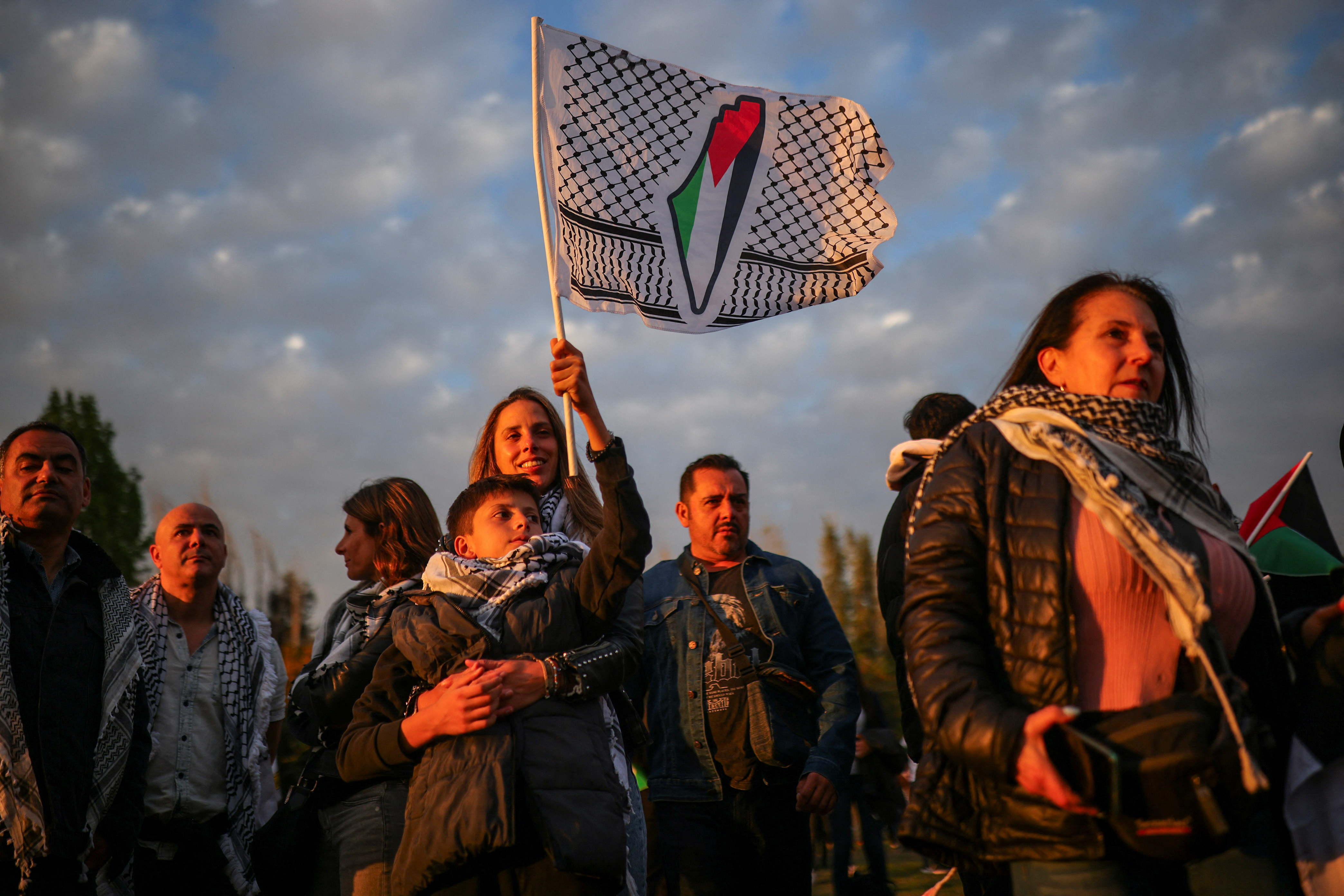 A Palestinian diaspora makes its voice heard on Gaza, in Santiago