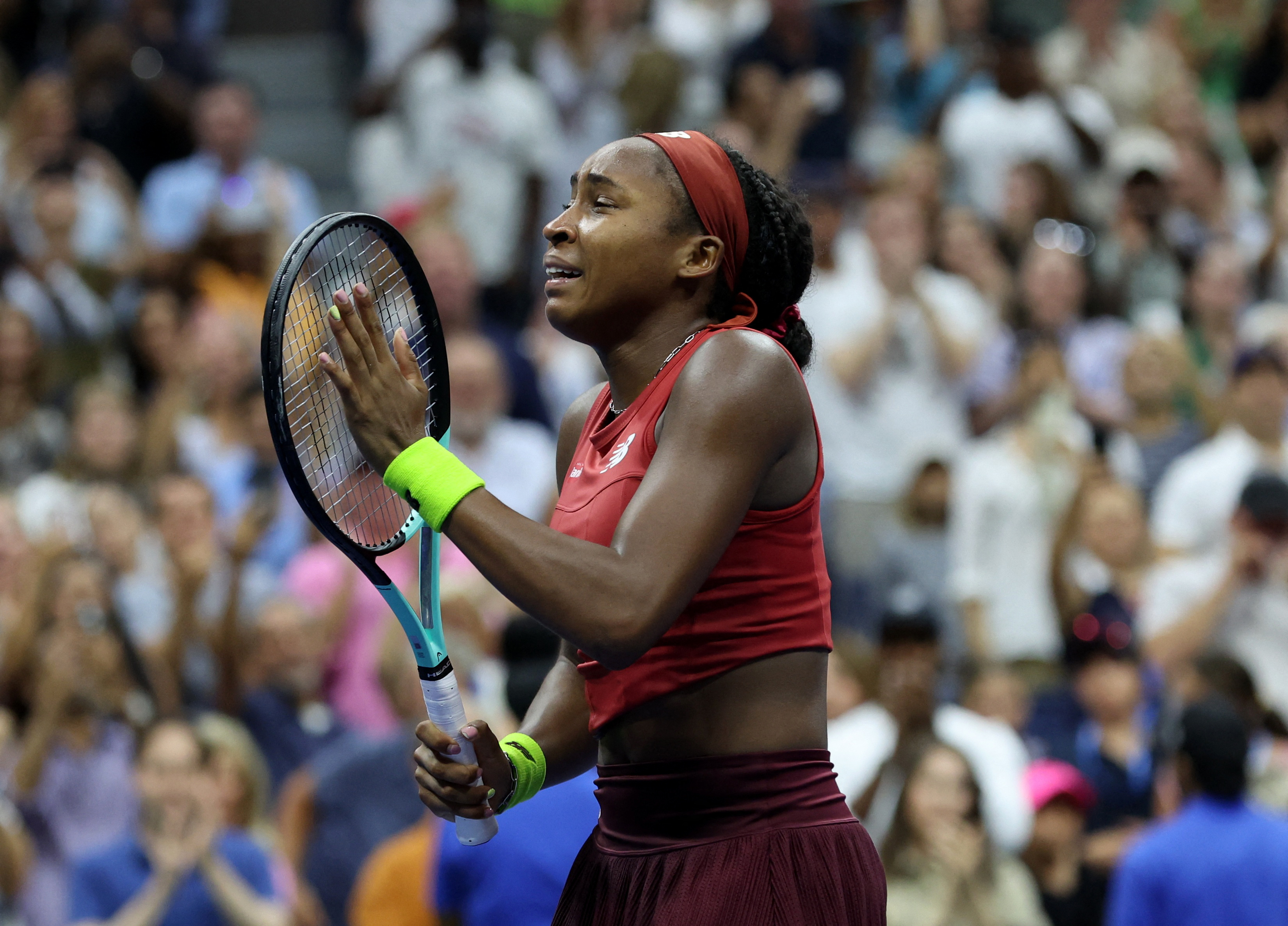 American Coco Gauff clinches first U.S. Open final appearance