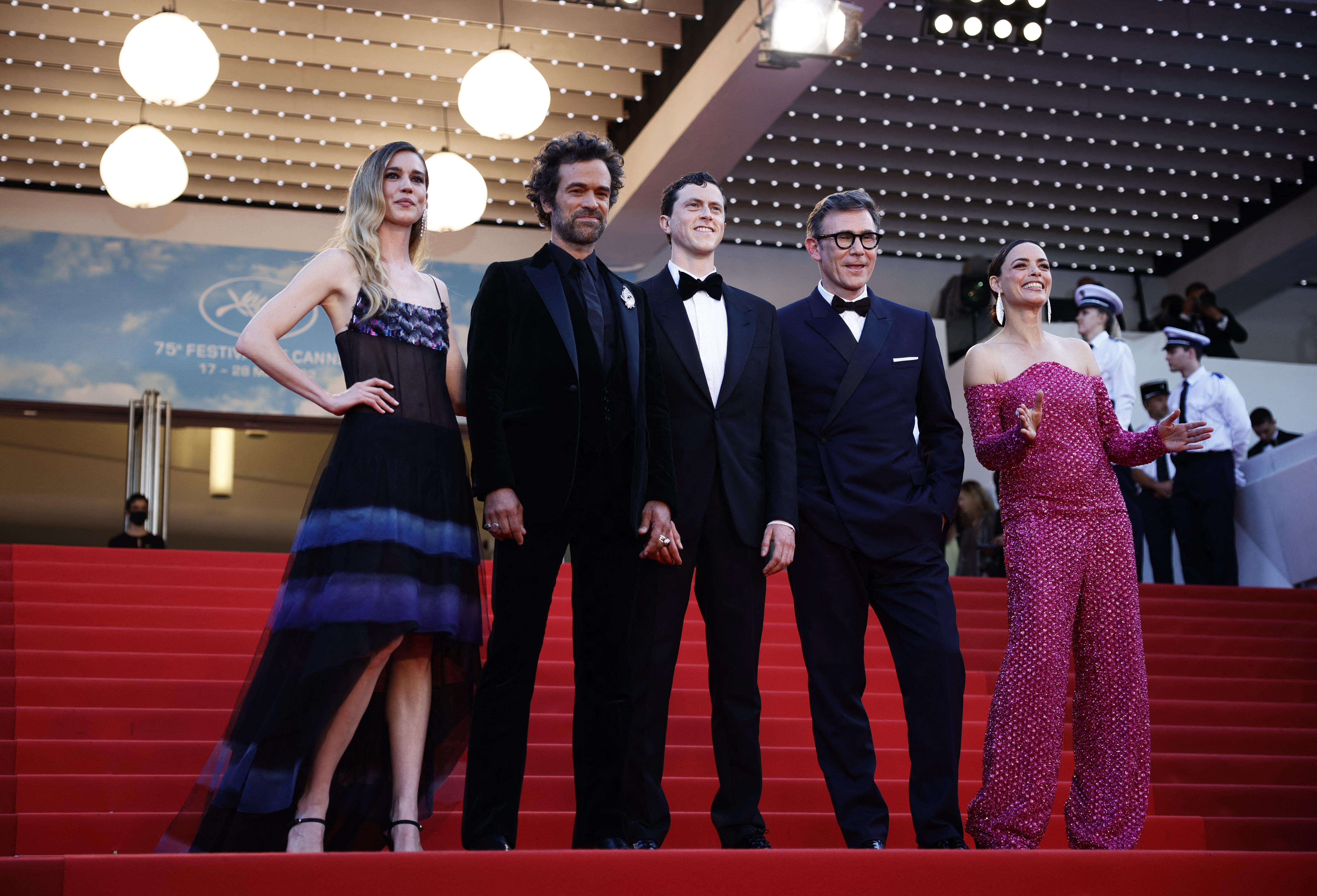 cannes film festival: Face masks, long gowns & movies: Quieter version of  Cannes rolls out red carpet for pared-back film showcase - The Economic  Times