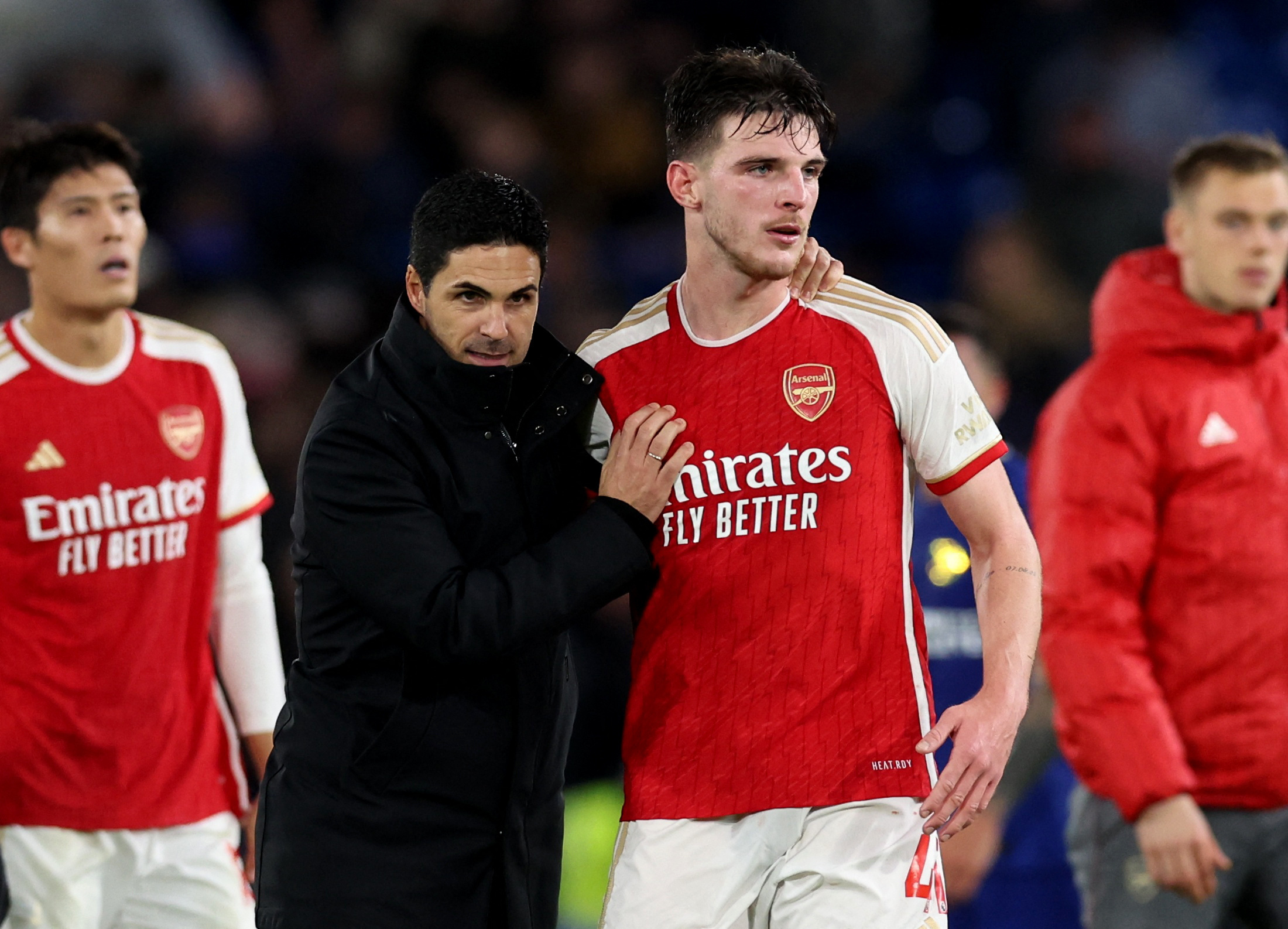 Arteta hails determination as Arsenal fight back for draw