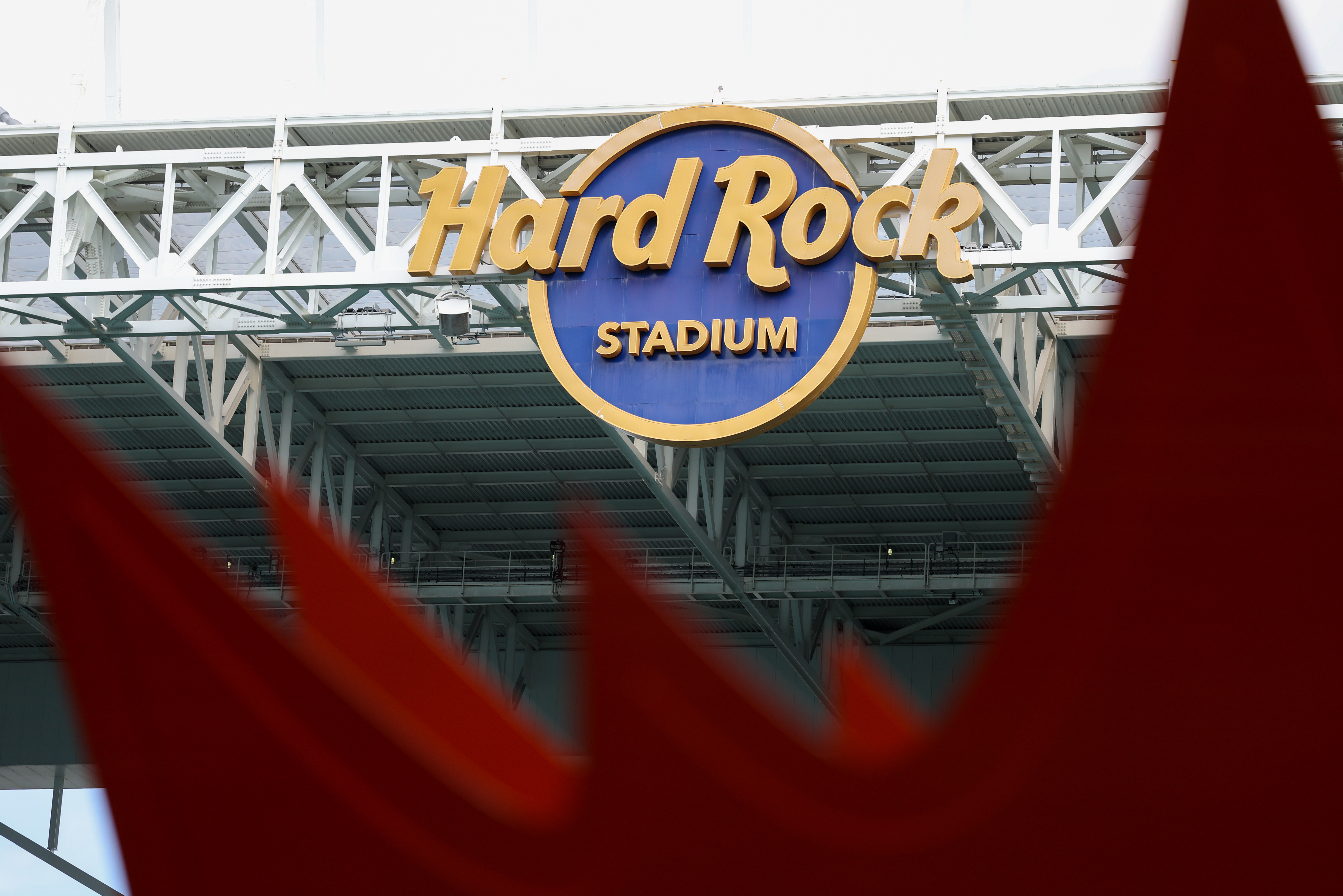 Miami Dolphins play Atlanta Falcons in NFL exhibition at Hard Rock