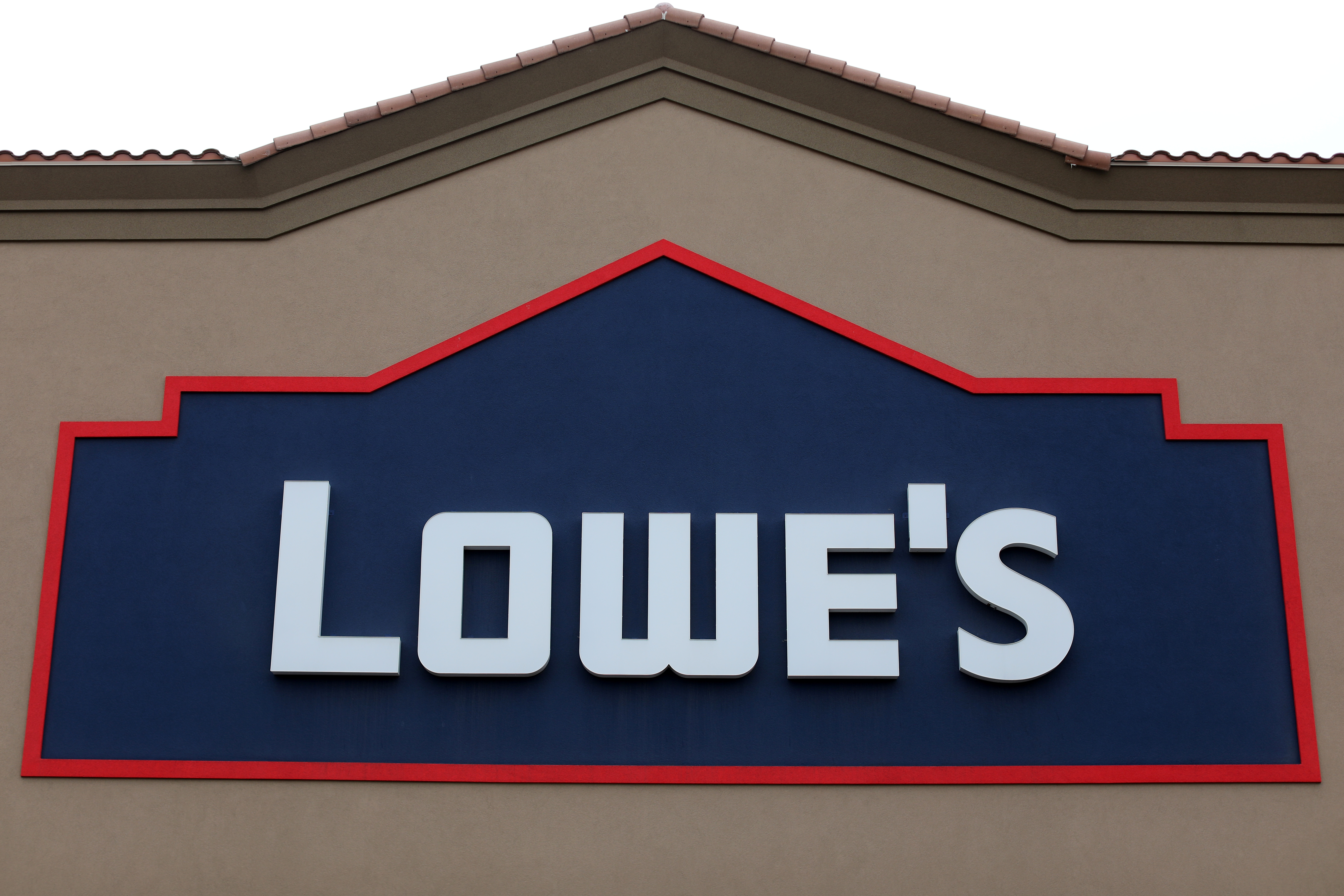 A Lowe's retail store is shown in Carlsbad, California