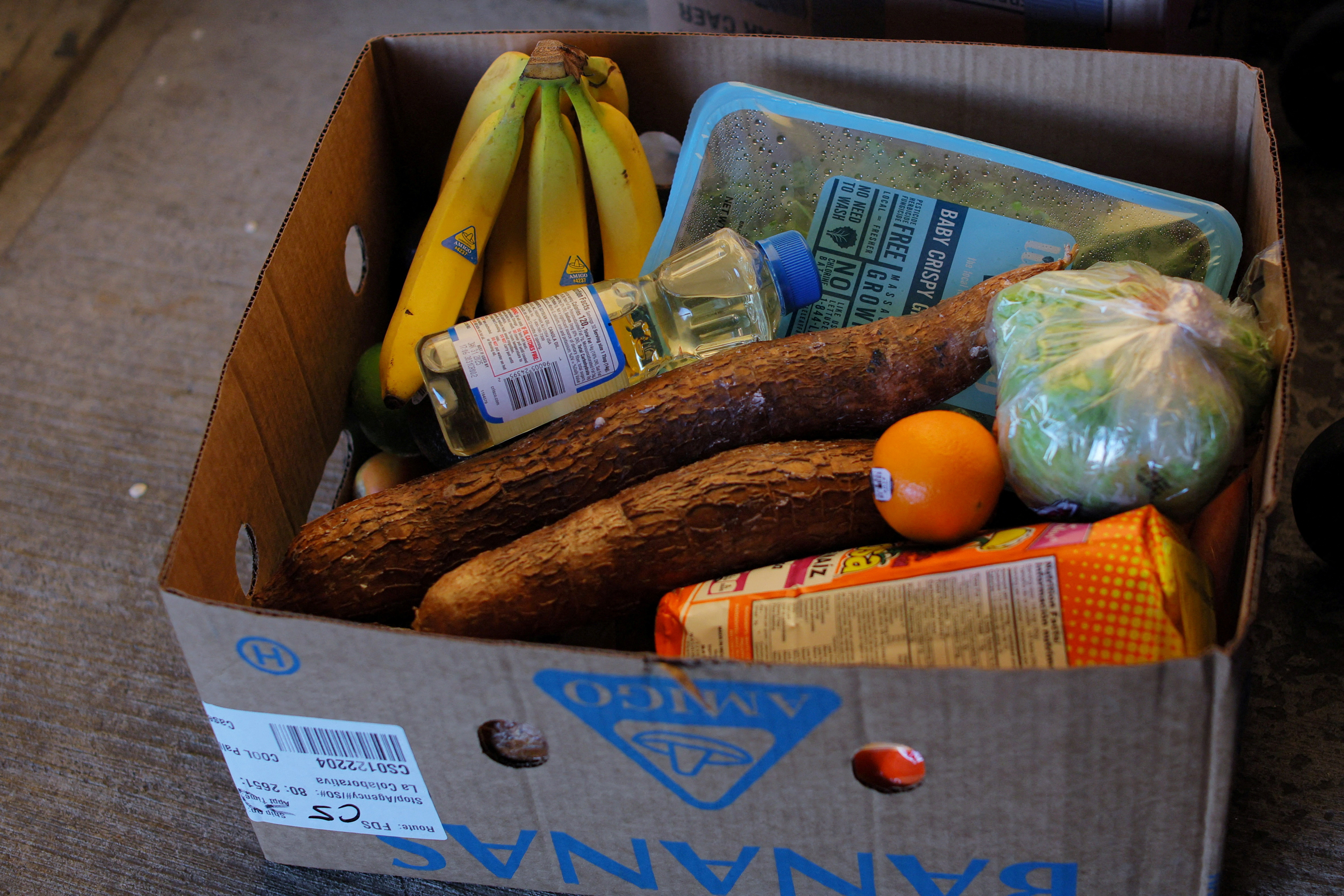 La Colaborativa holds a food pantry in Chelsea
