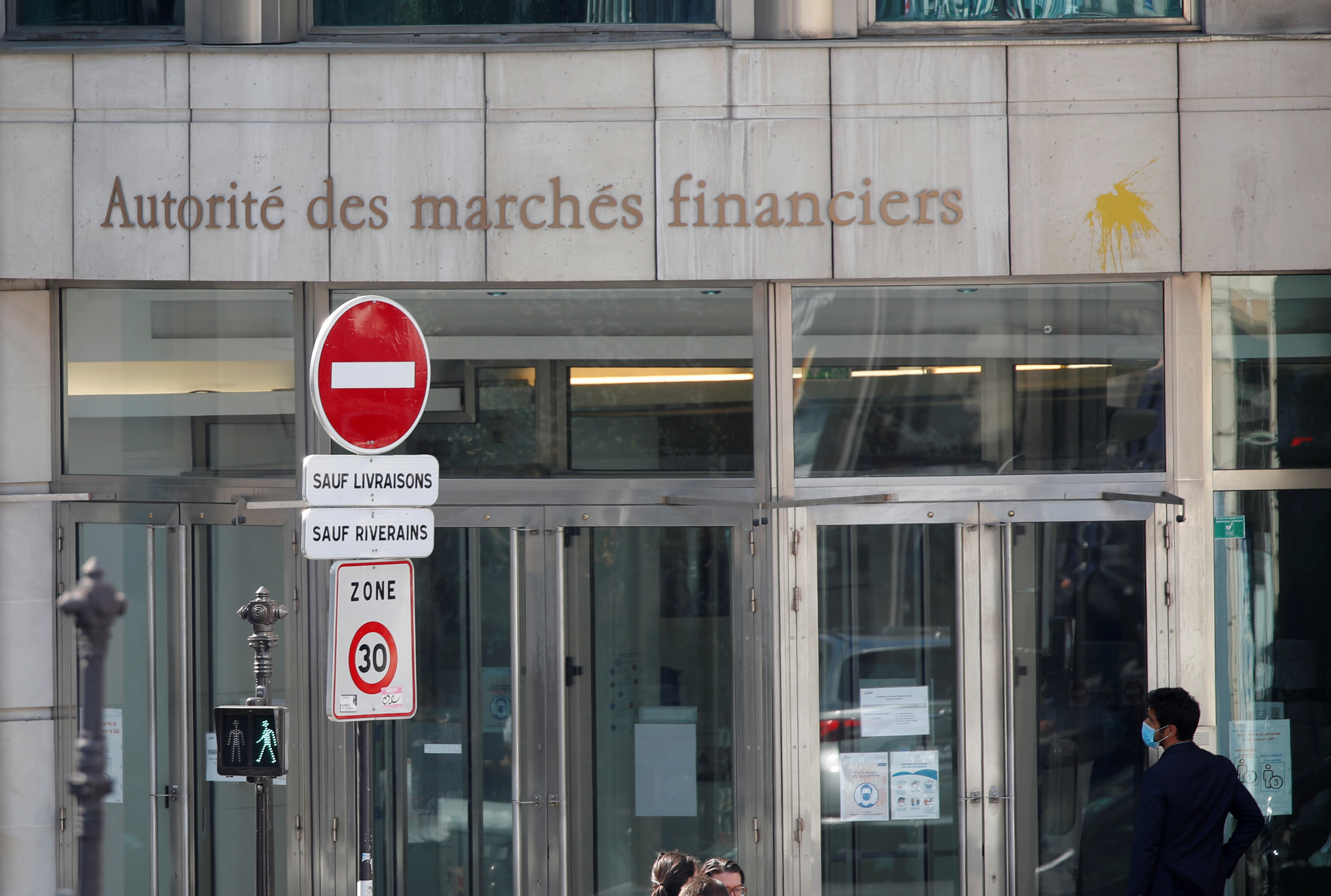 AMF stock market regulator headquarters in Paris