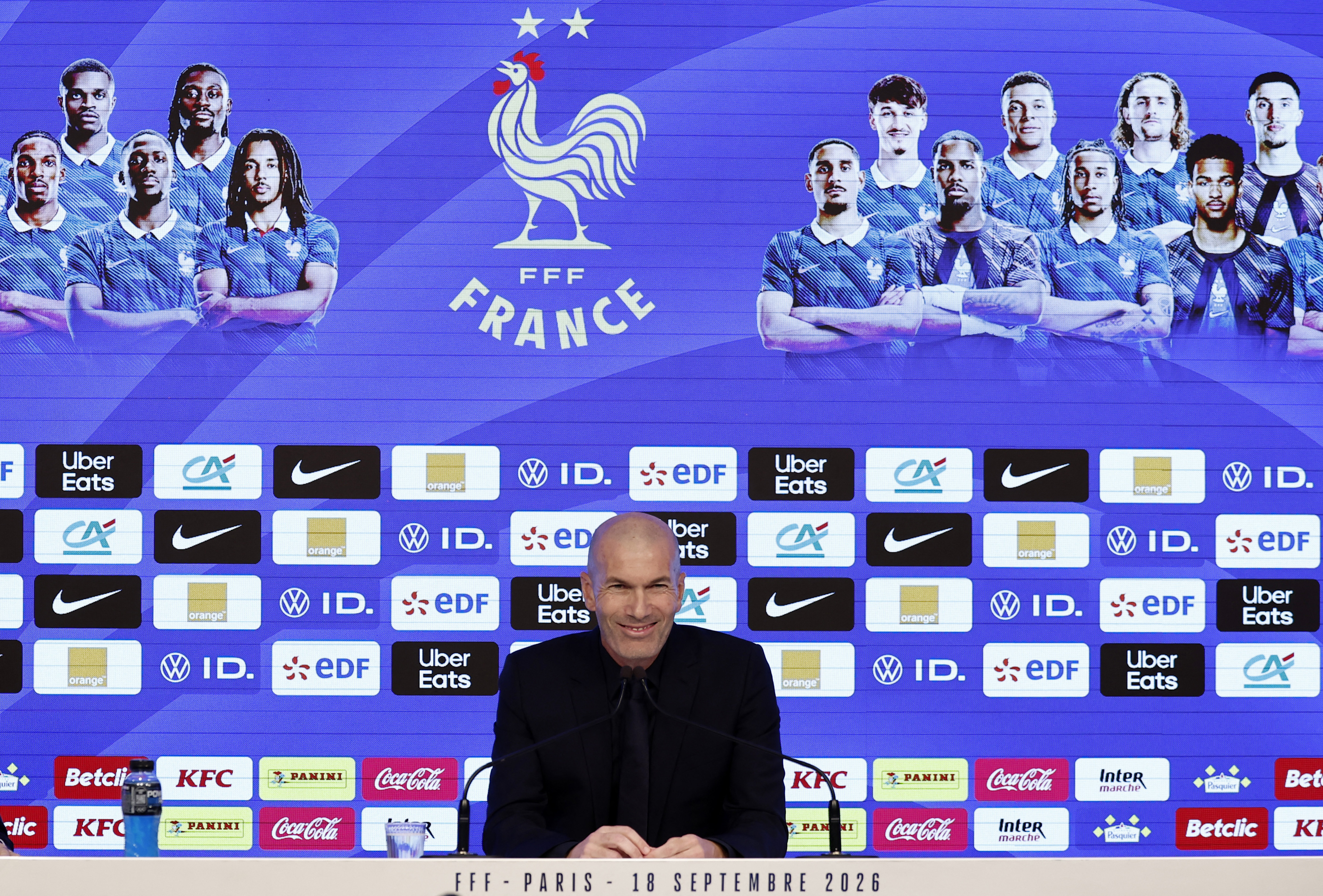 サッカー＝フランス代表のジダン監督、初陣にジャケら5選手初招集