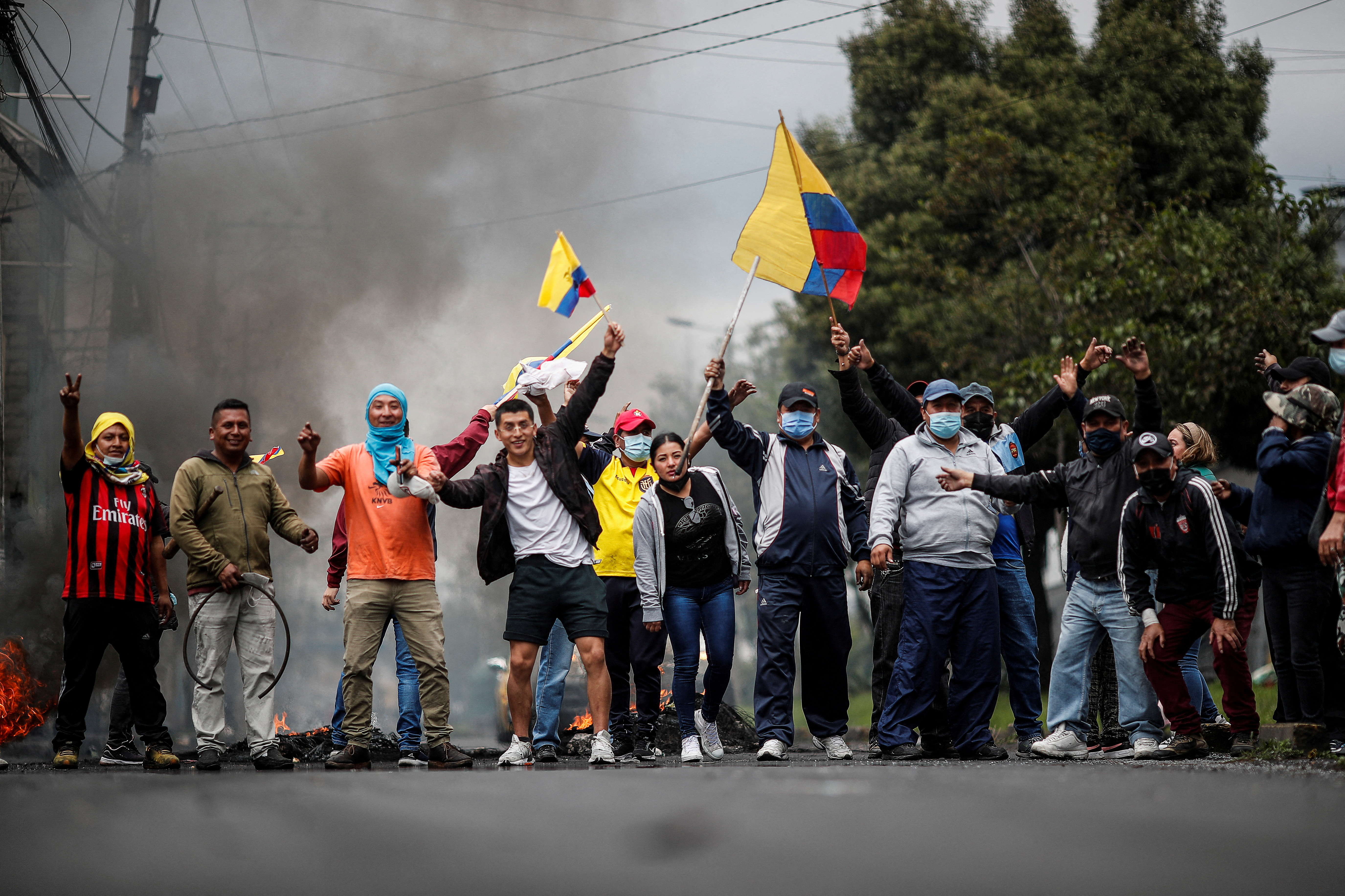 Anti-government protests in Quito