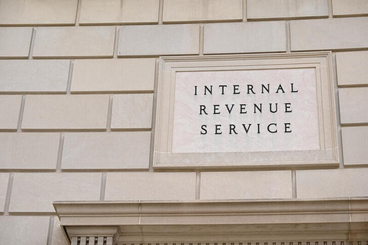 The Internal Revenue Service building is seen in Washington