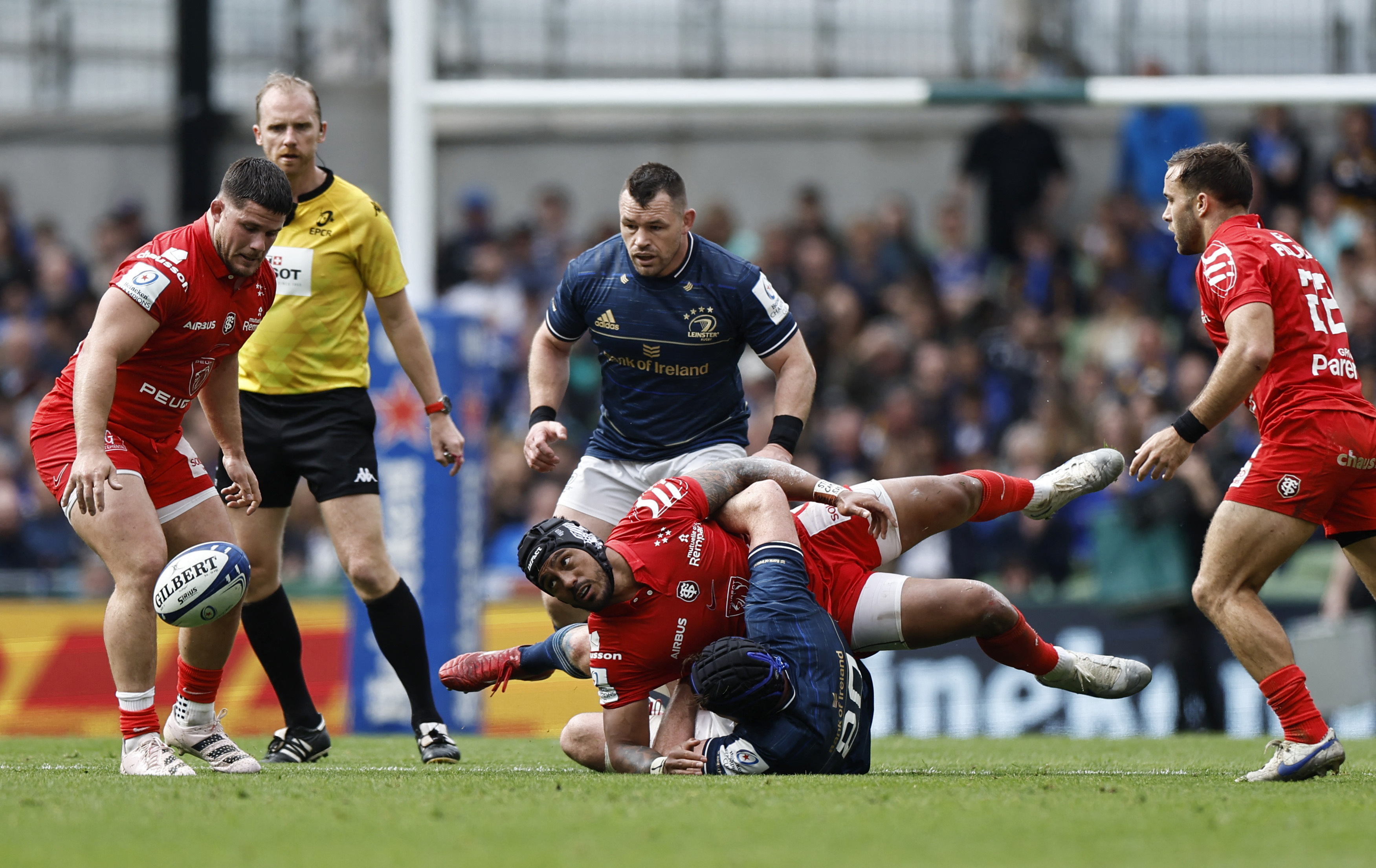 Leinster thump ill-disciplined Toulouse to book Champions Cup final spot Reuters