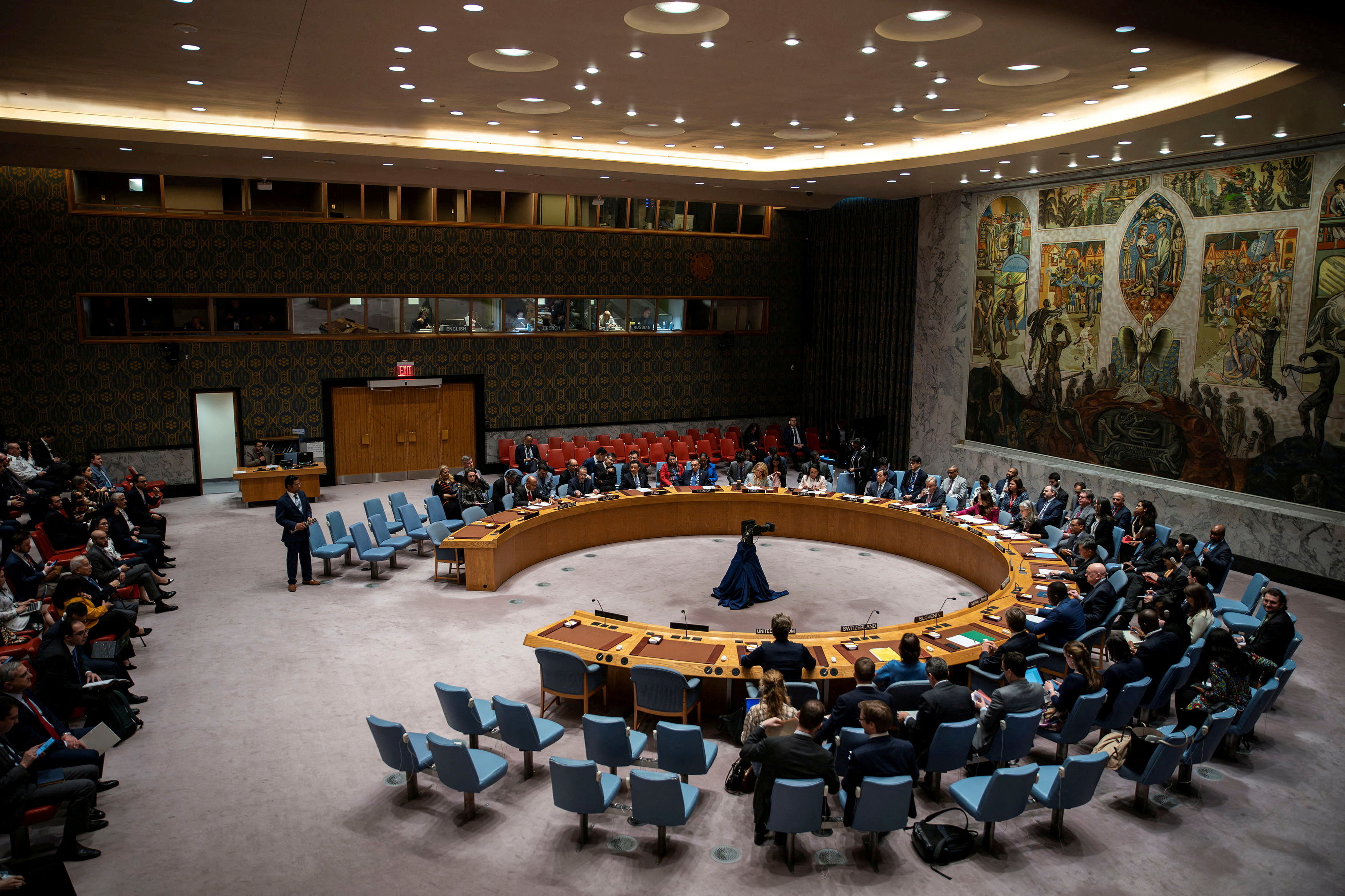 United Nations Security Council on the situation in the Middle East