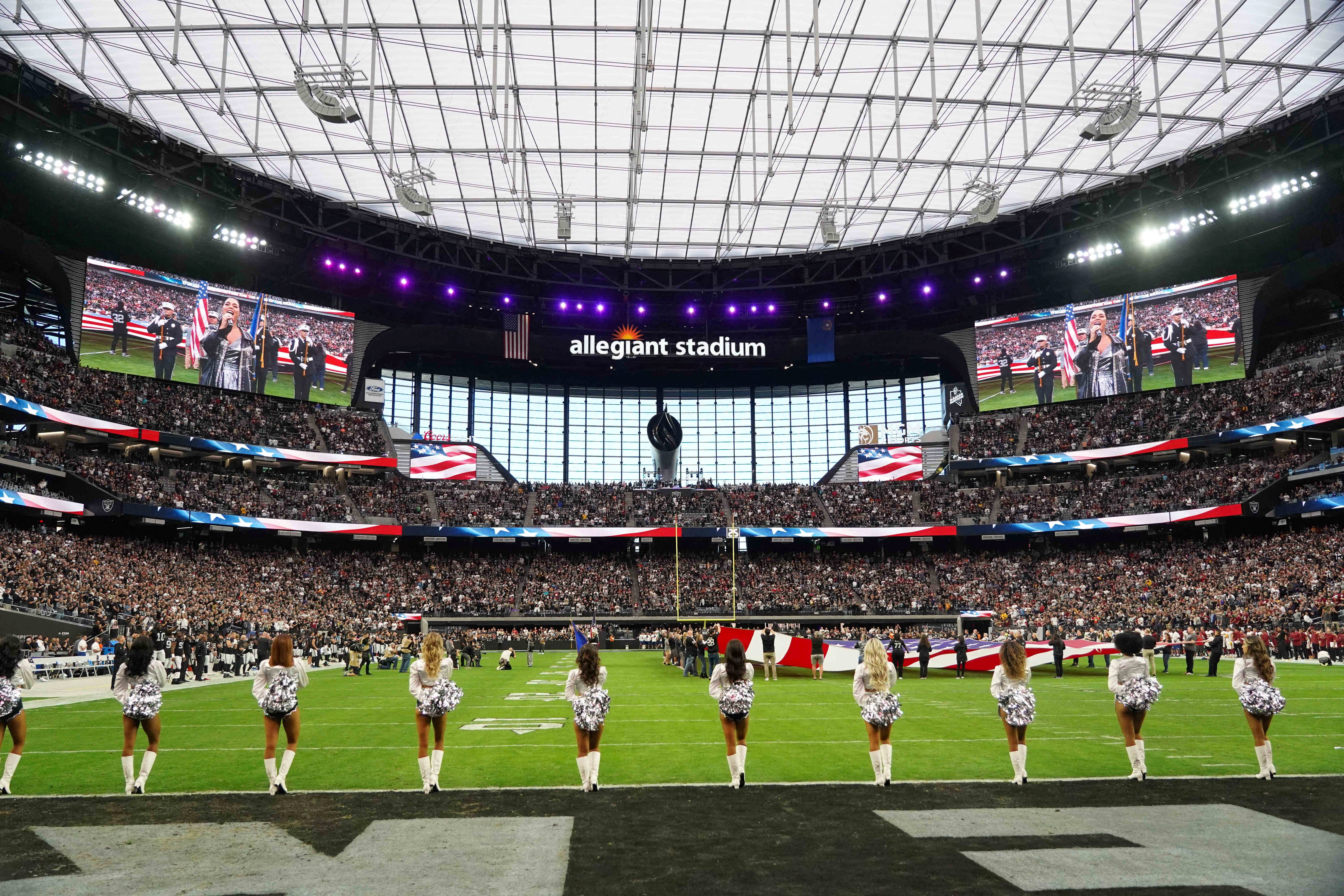 Indoor Football Practice Facility For Las Vegas Raiders—Largest in US