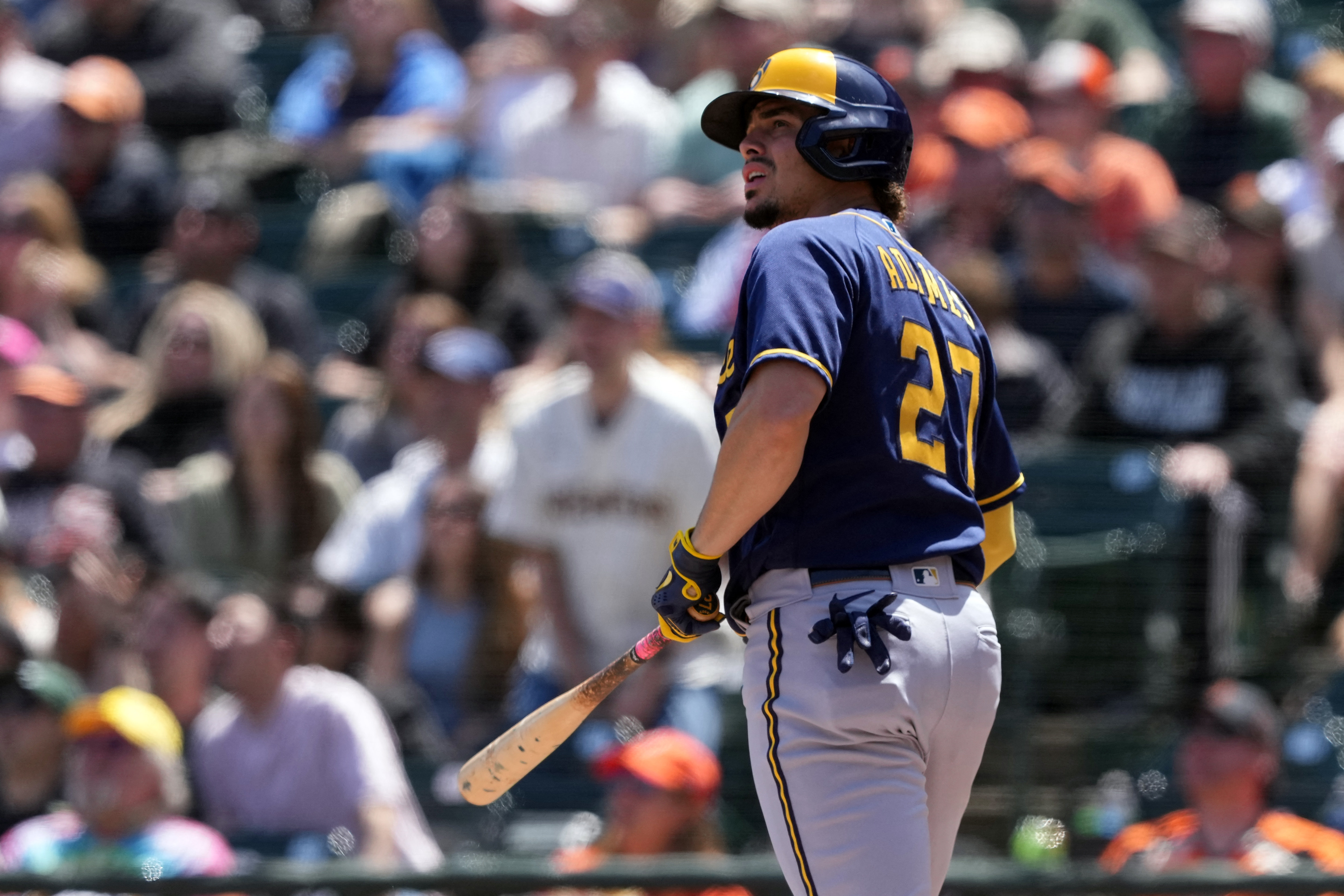 Brewers lose to the #Giants 15-1. Plus an update on Willy Adames