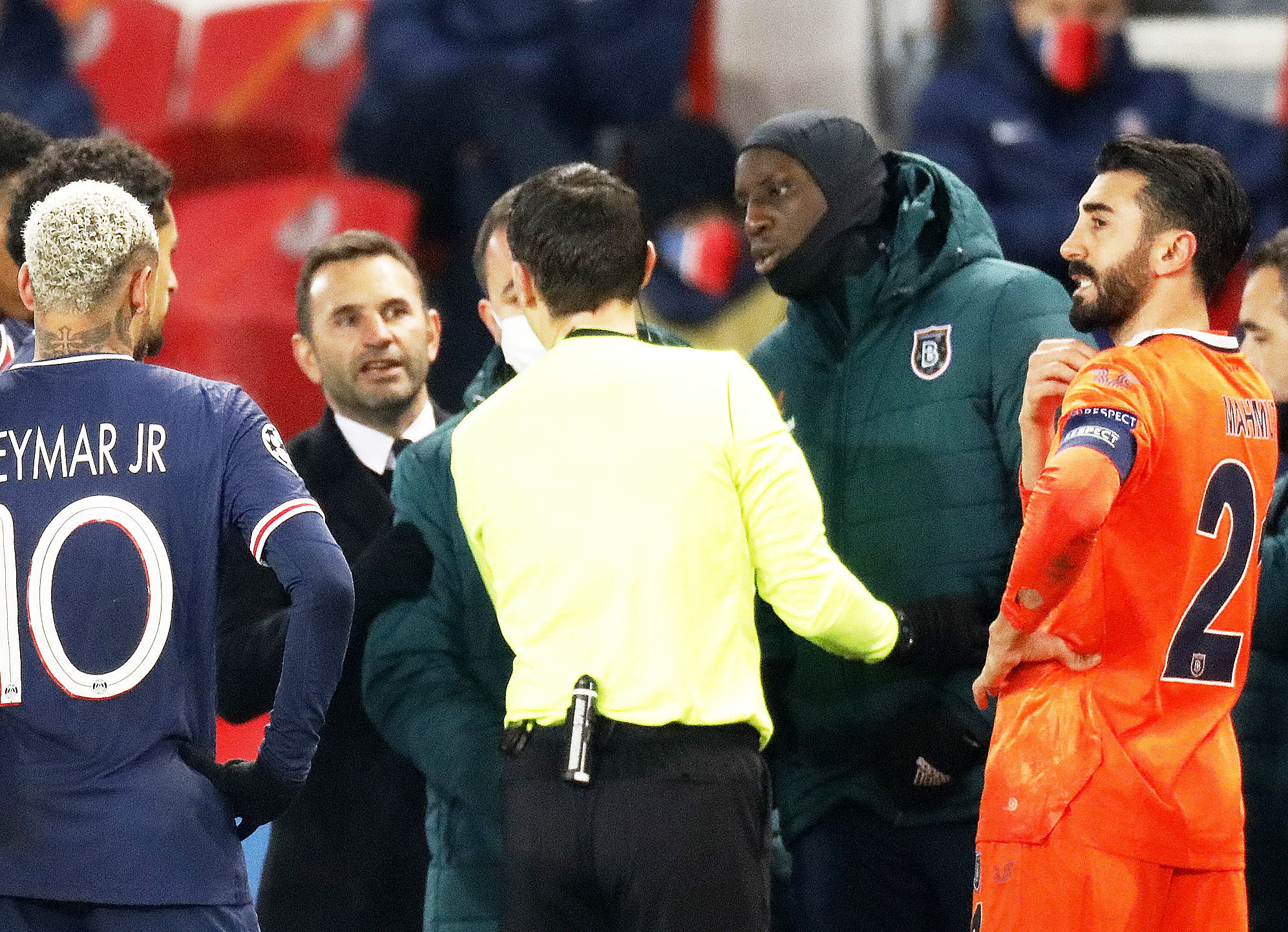Soccer UEFA open disciplinary case over Paris race incident | Reuters