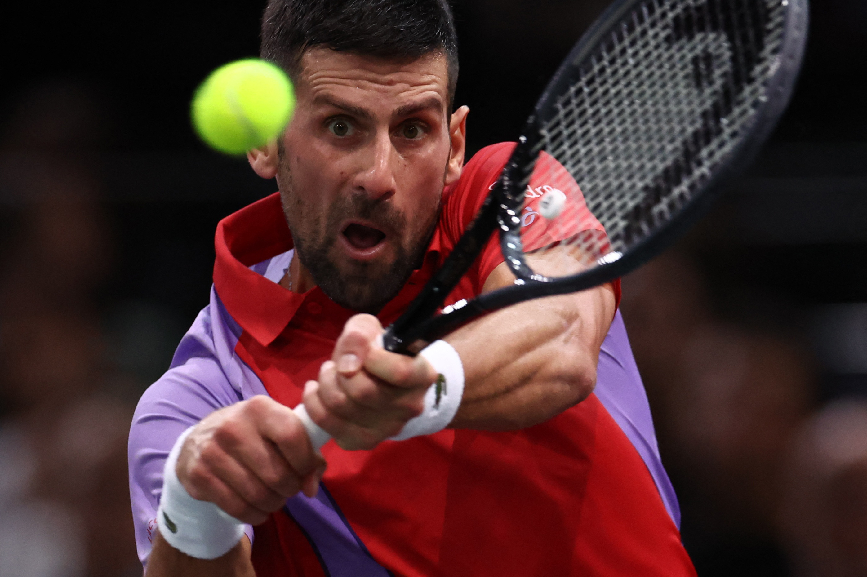 Dominant Djokovic wins Paris Masters opener Reuters