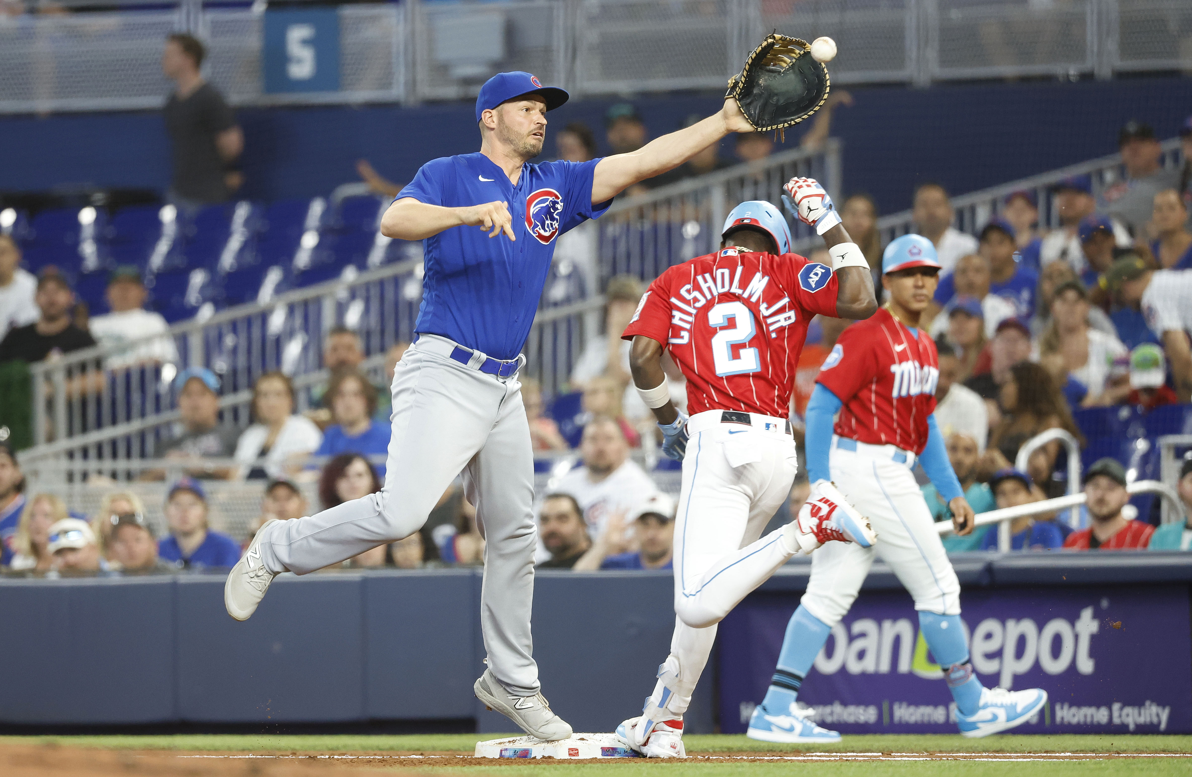 Chicago Cubs are held to 2 hits in a 3-0 loss to the Miami Marlins, ending  their 5-game home winning streak – The Mercury News