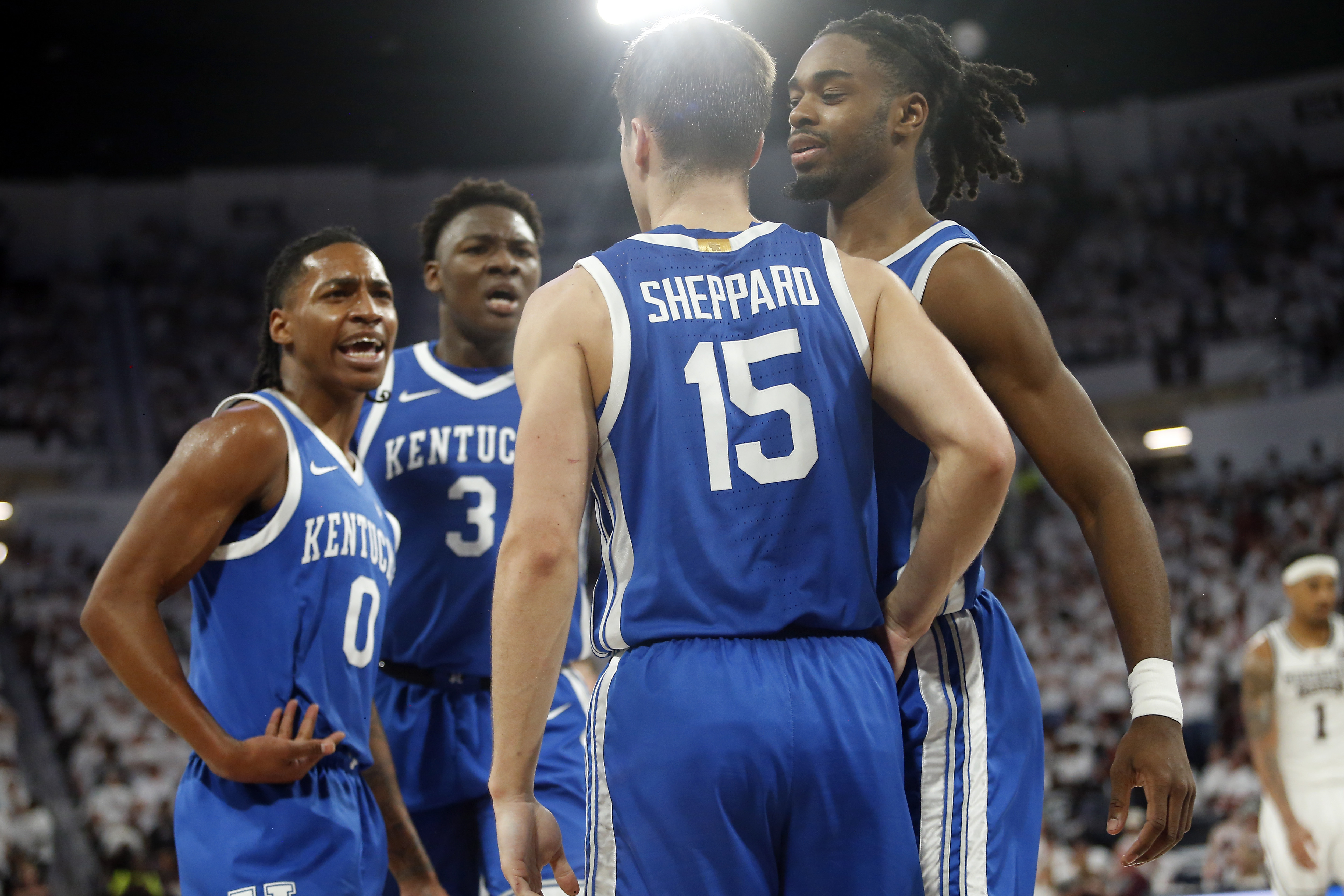 Reed Sheppard's heroics lift No. 16 Kentucky over Mississippi State