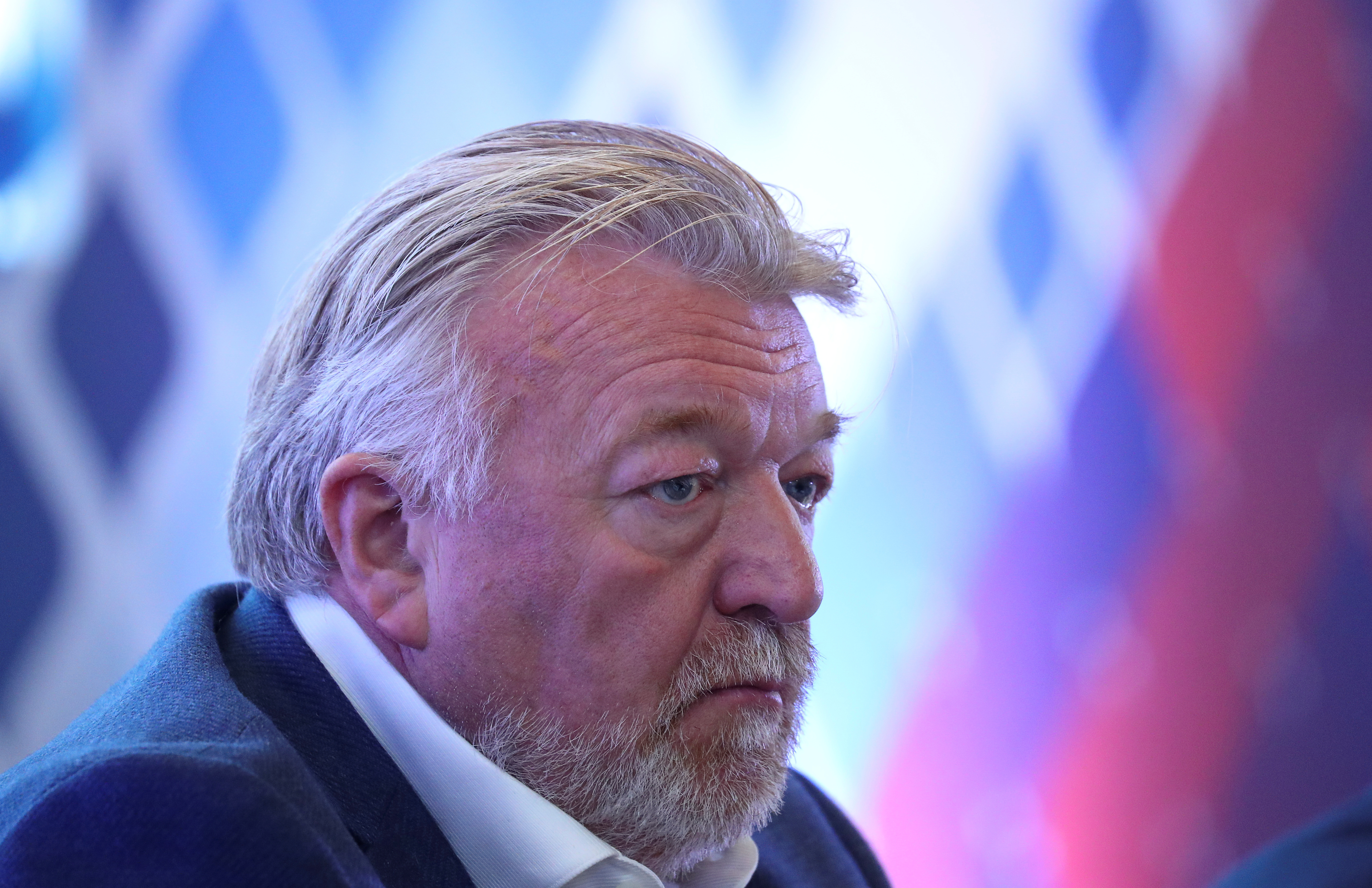 President of Russian Gymnastics Federation Vasily Titov attends a meeting of the Olympic Committee of Russia in Moscow