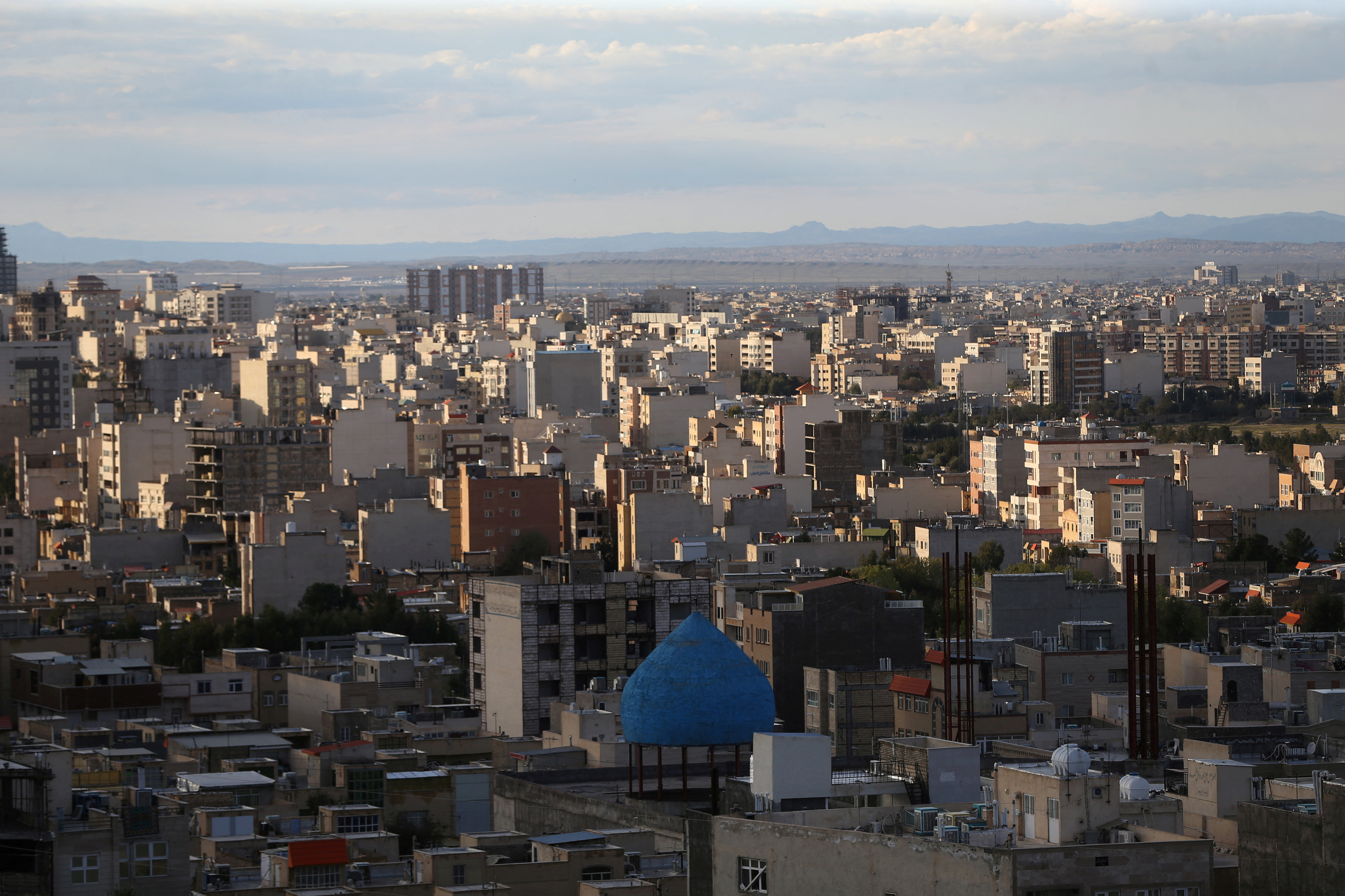 General view of Qom city