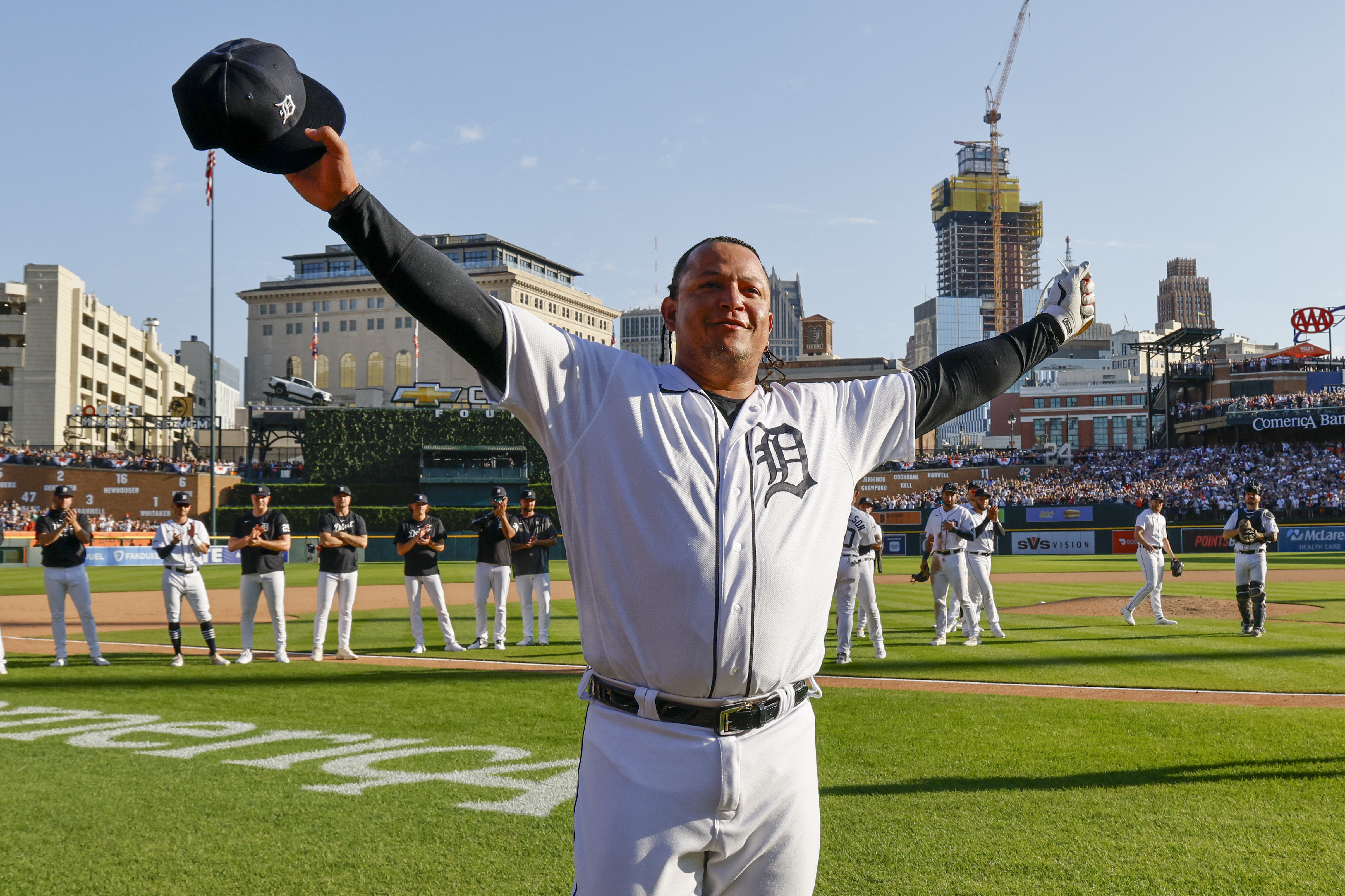 Miguel Cabrera plays final spring training game in Detroit Tigers' 11-10  win over Rays