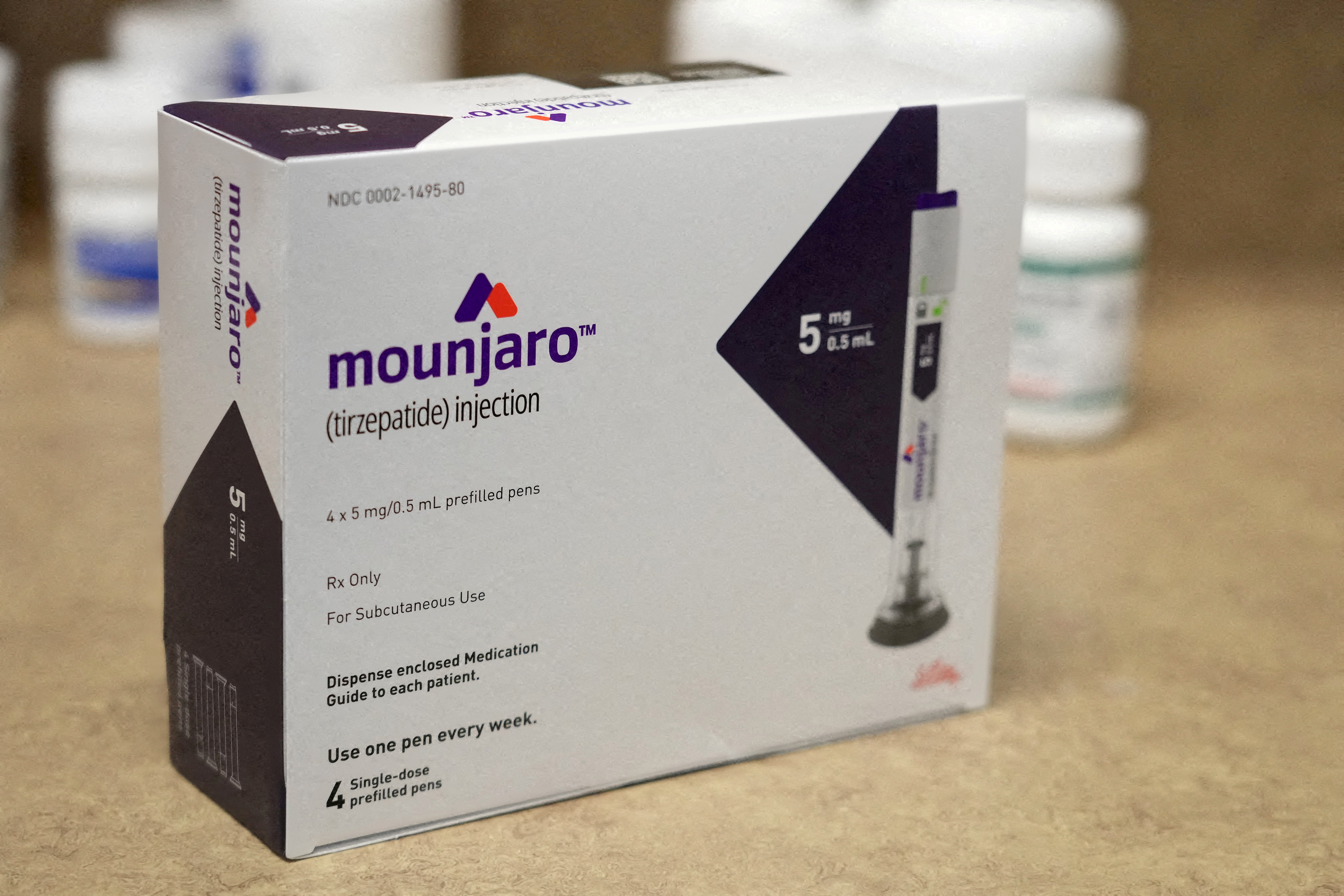 Mounjaro is displayed in a pharmacy in Provo