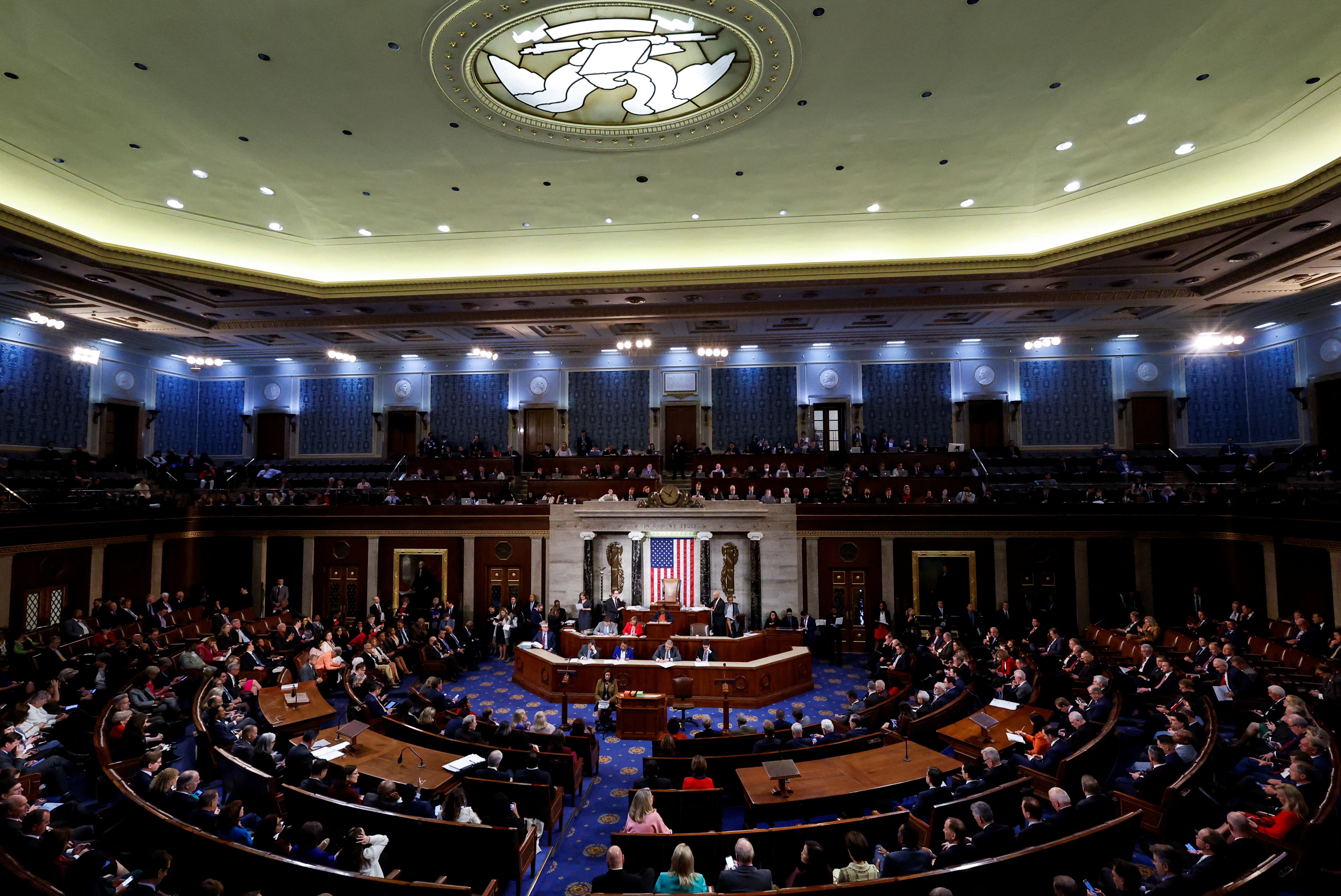 How does the U.S. House of Representatives decide on a speaker